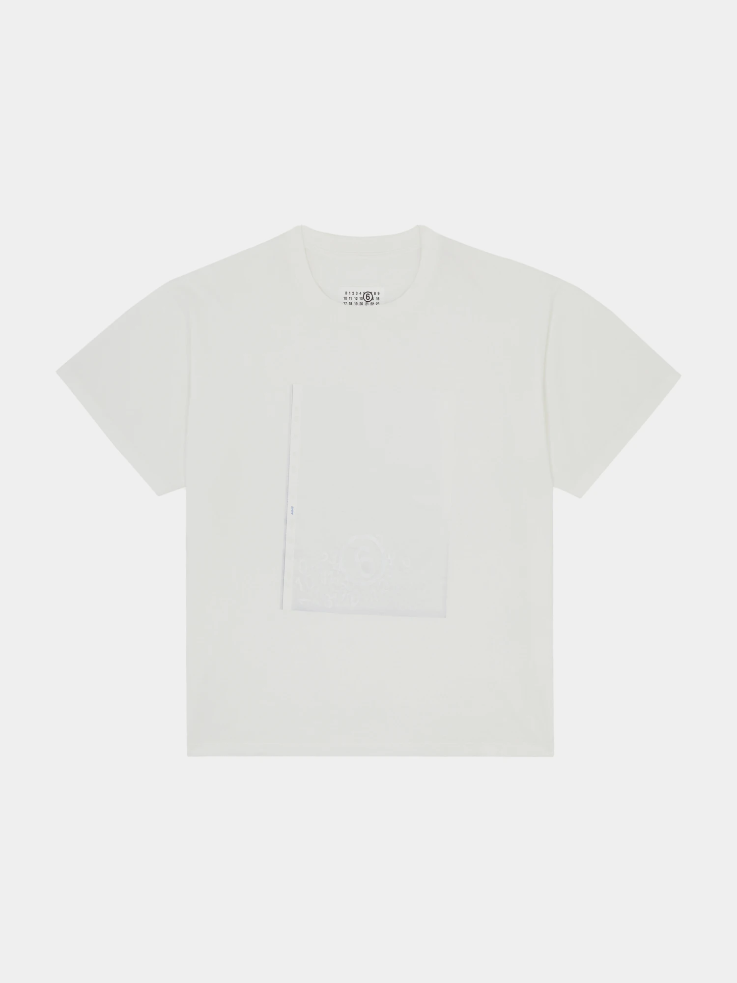 Футболка MM6 Maison Margiela Graphic Folder White