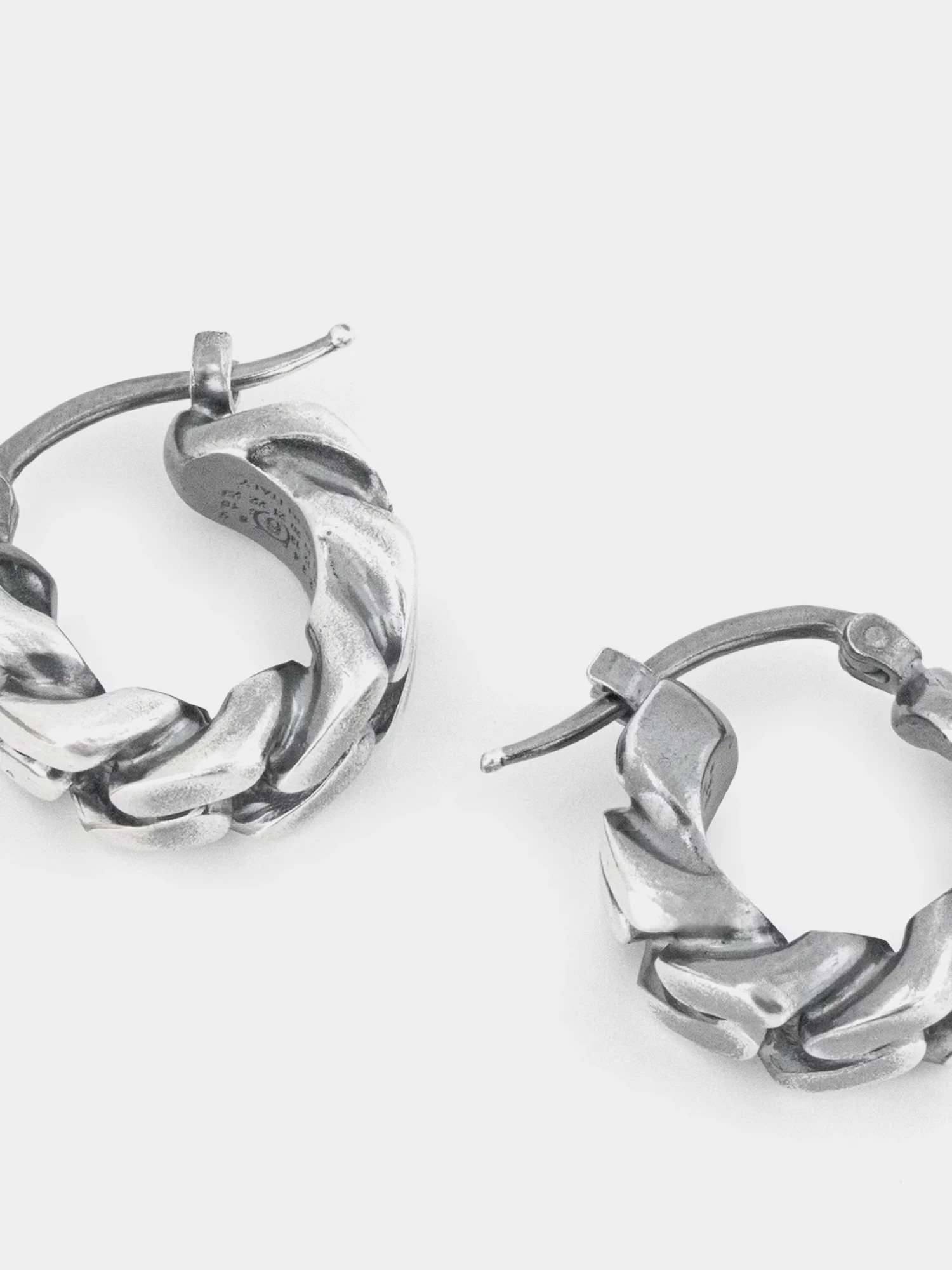 Серьги MM6 Maison Margiela Chain Earrings