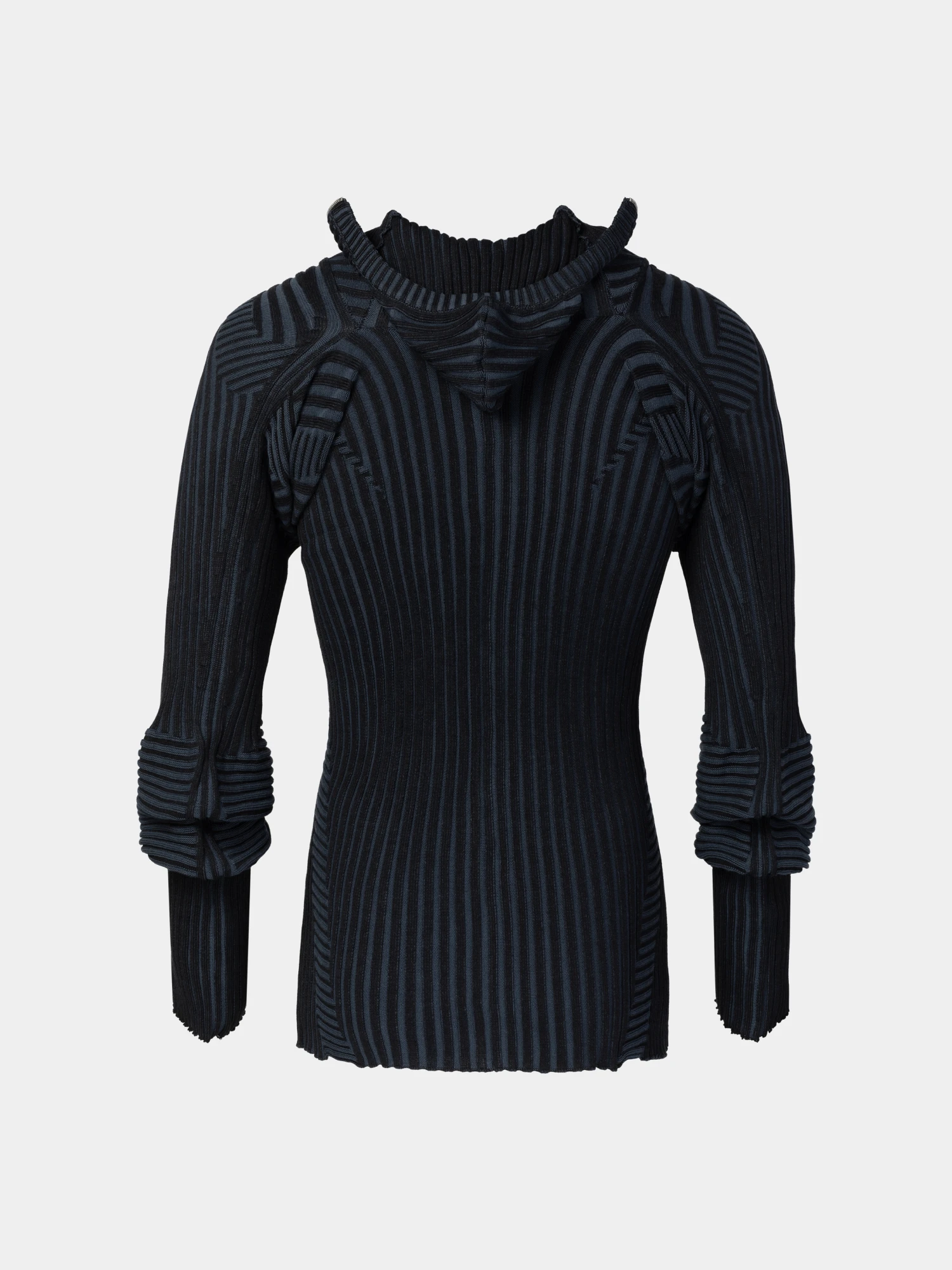 Кардиган LUEDER Healer Knit Zip Jacket Black Grey