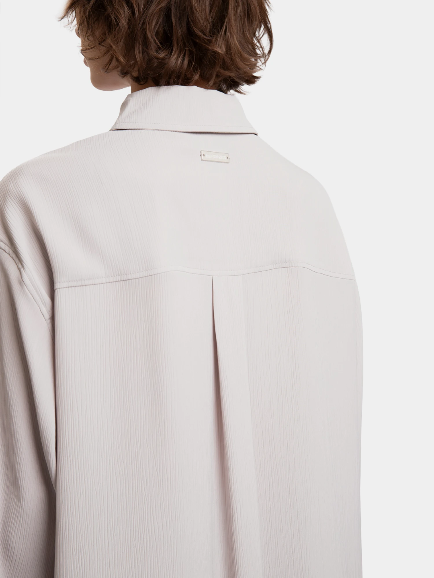 Женская рубашка Han Kjøbenhavn Fluid Long Shirt Grey