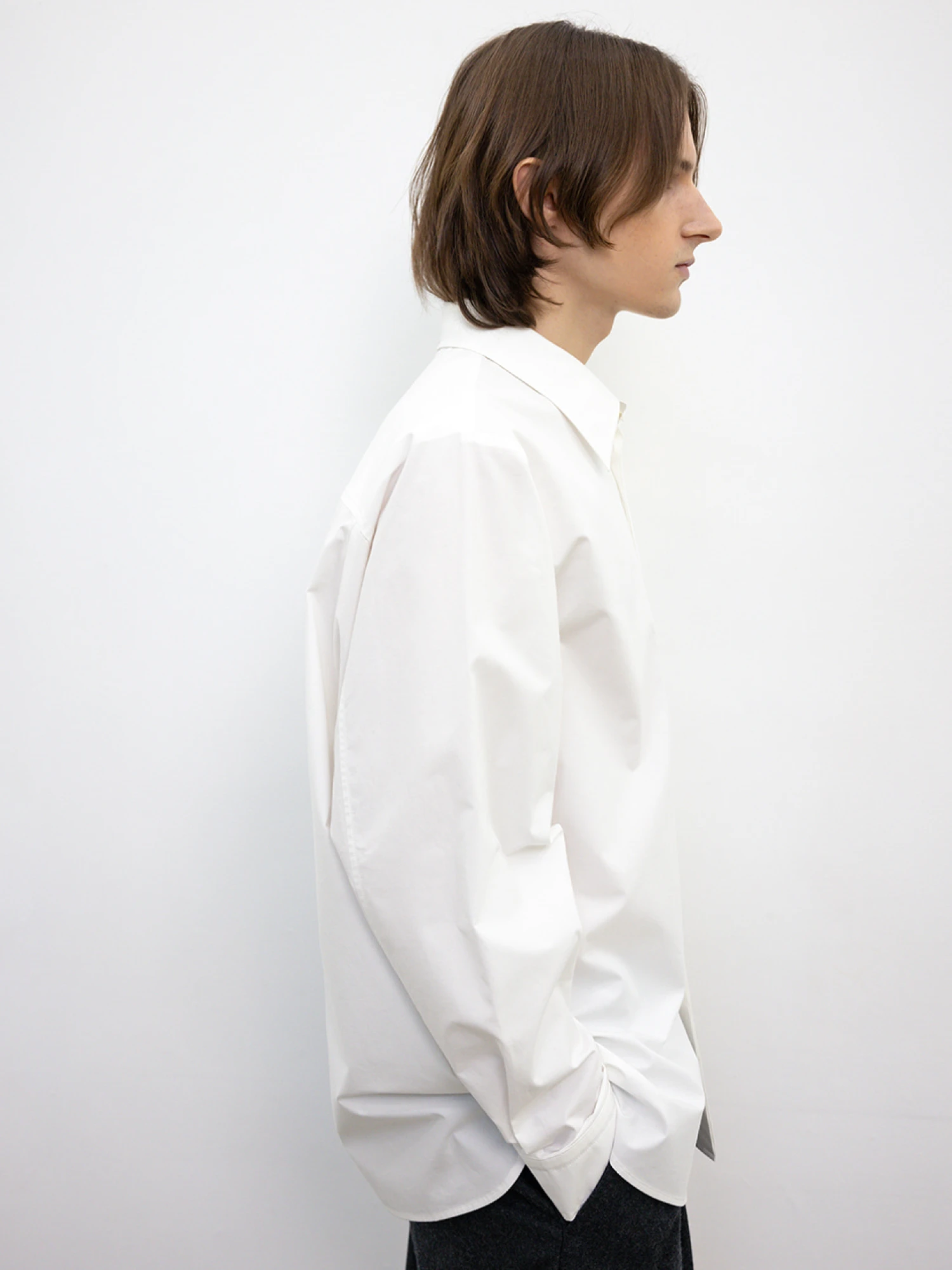 Рубашка LE17SEPTEMBRE Raglan Shirt White