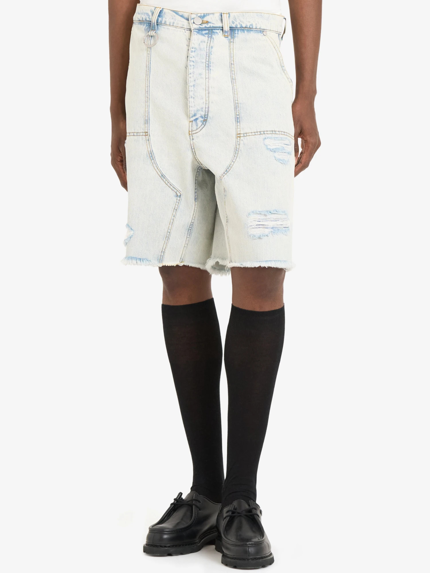 Шорты Études Loose Jeans Shorts Blue