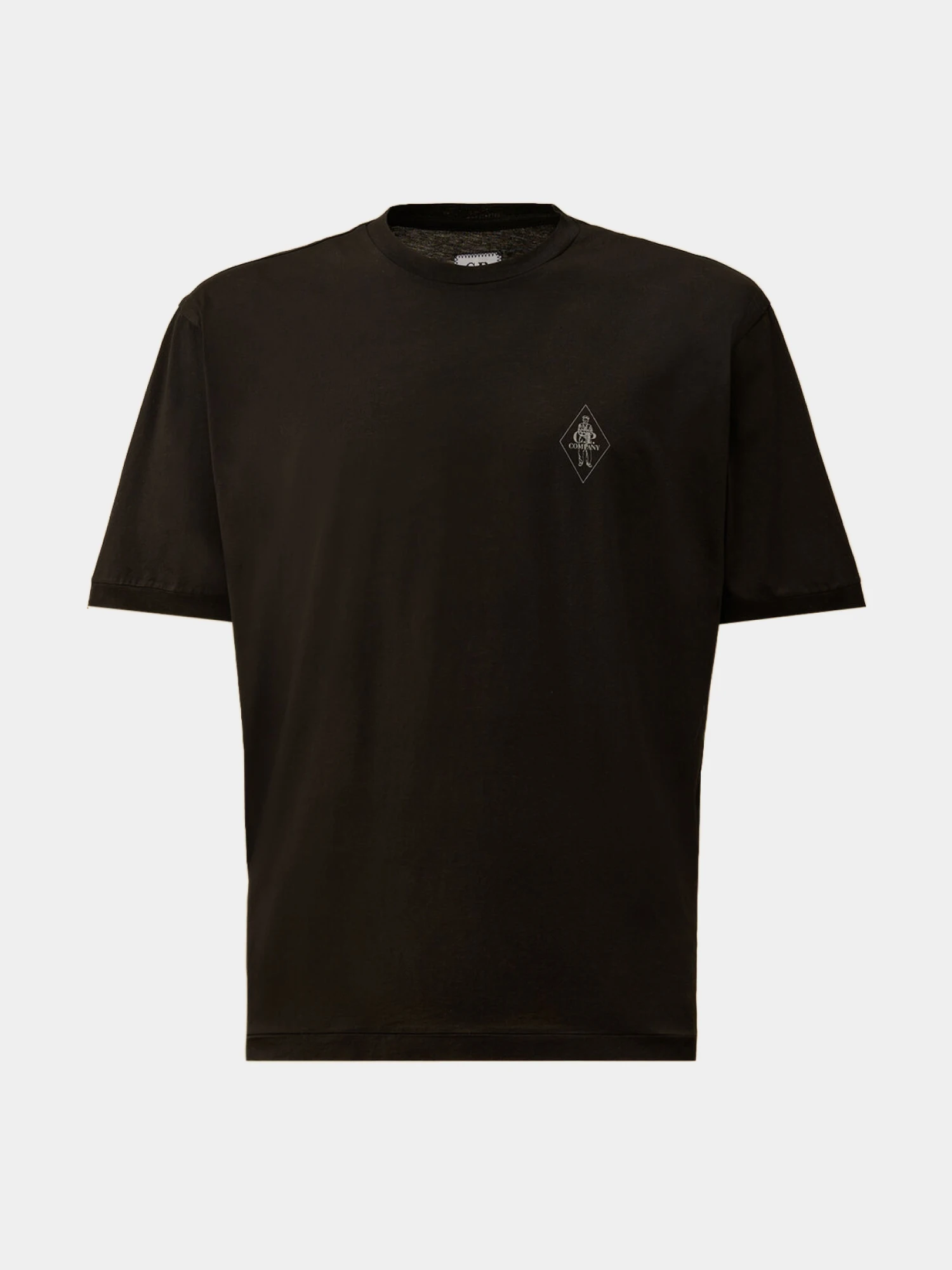 Футболка C.P. Company No Gravity Jersey Logo Black