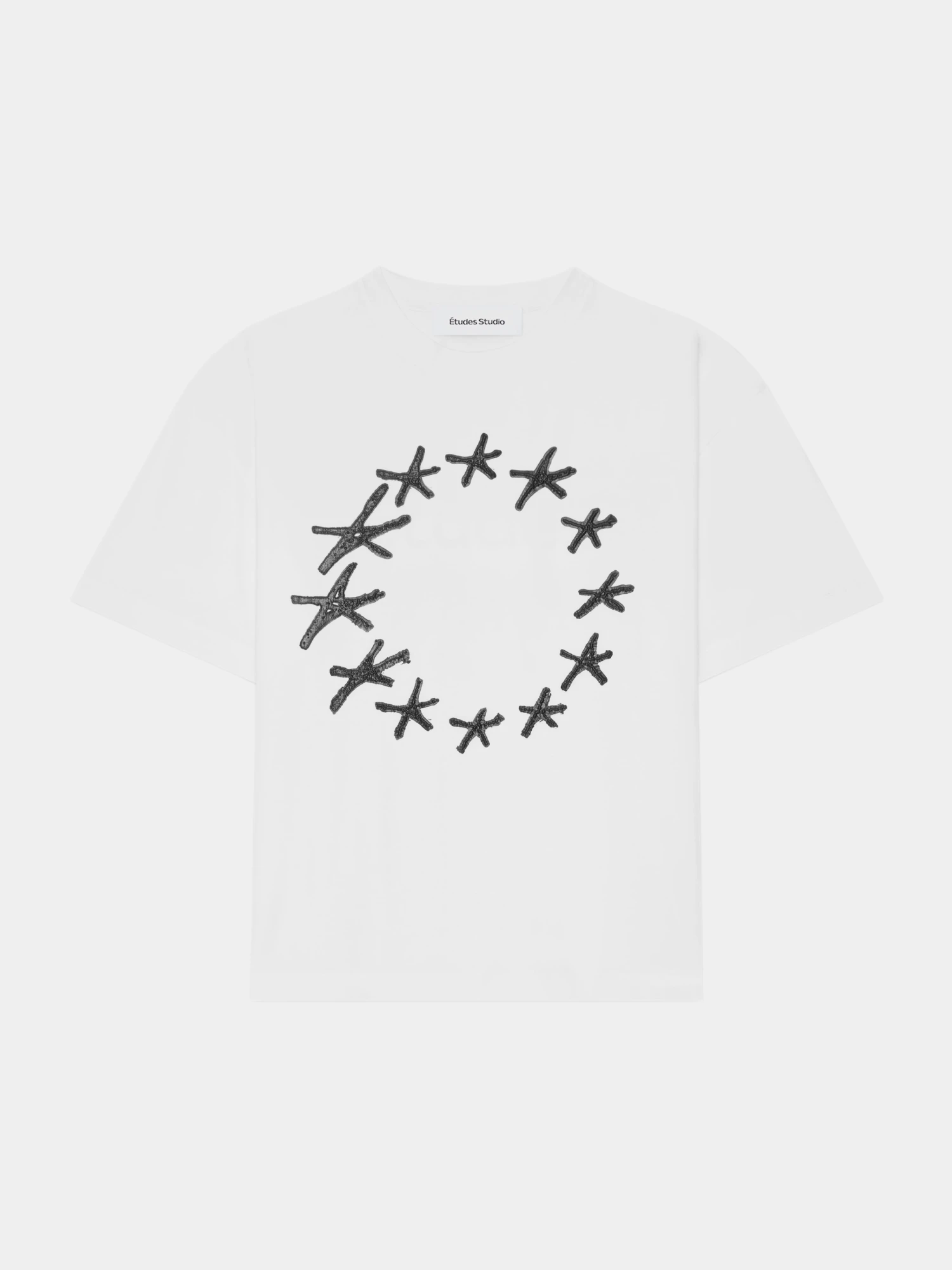 Футболка Études Relax T-shirt Stars White