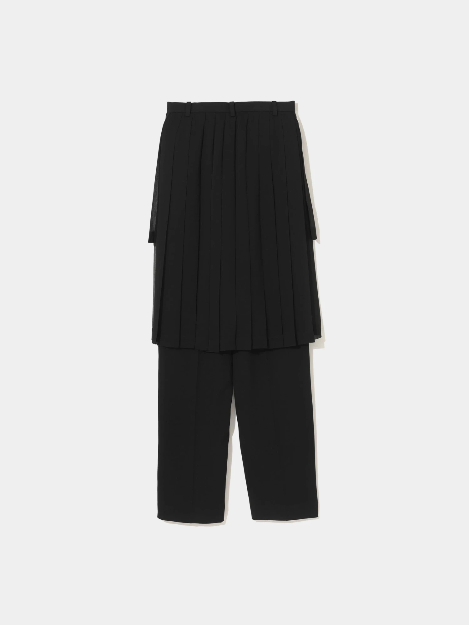 Женские юбка-брюки UNDERCOVER Straight Georgette Pleated Black