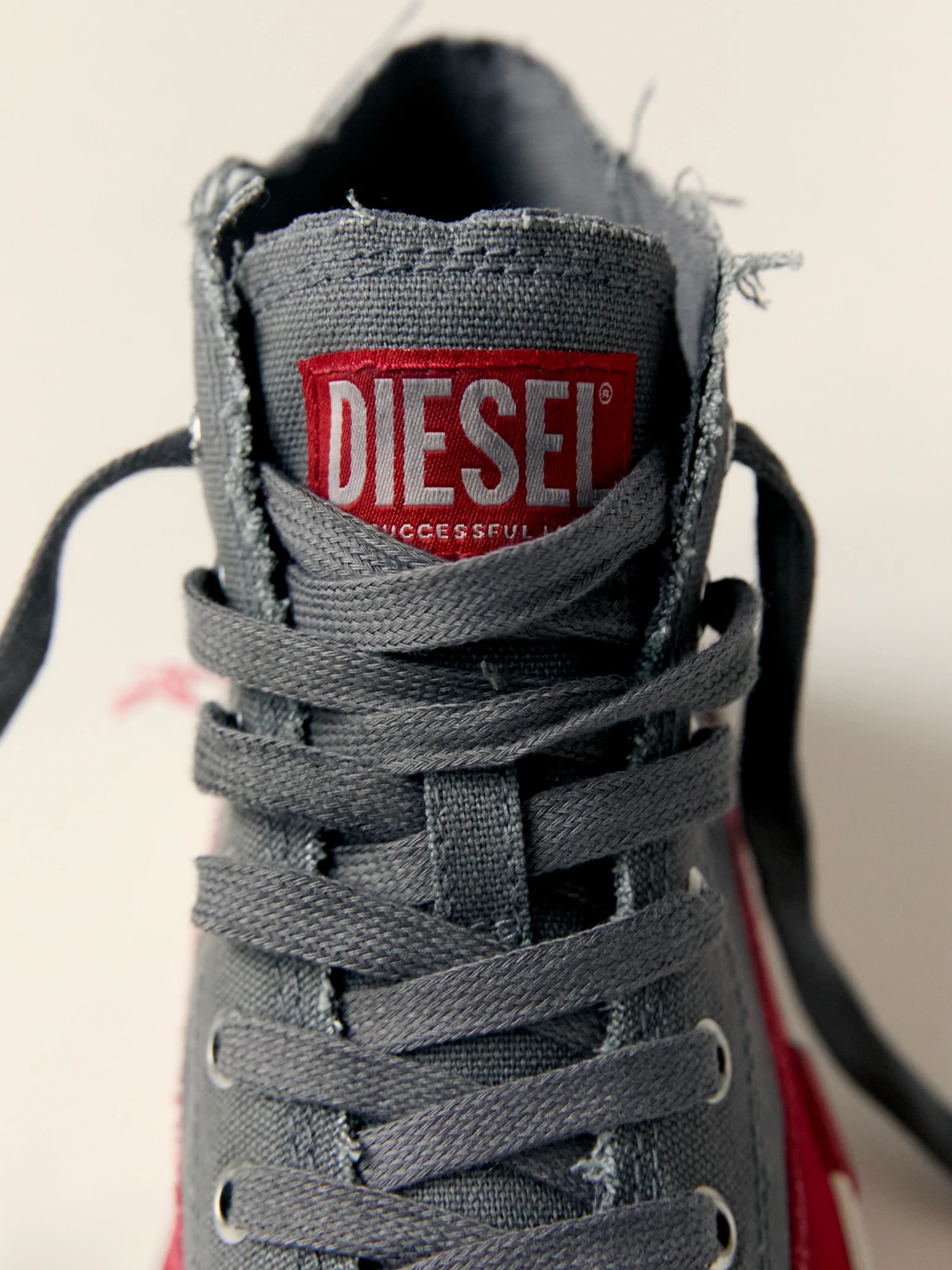 Кеды Diesel S-D-Verse Mid Grey/Red