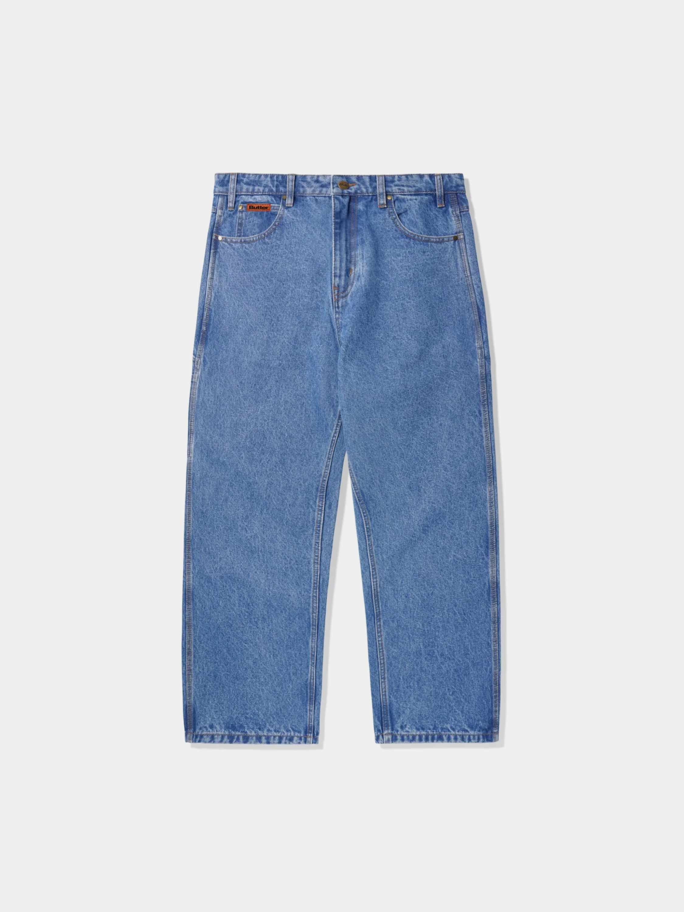 Джинсы Butter Goods Relaxed Denim Washed Indigo