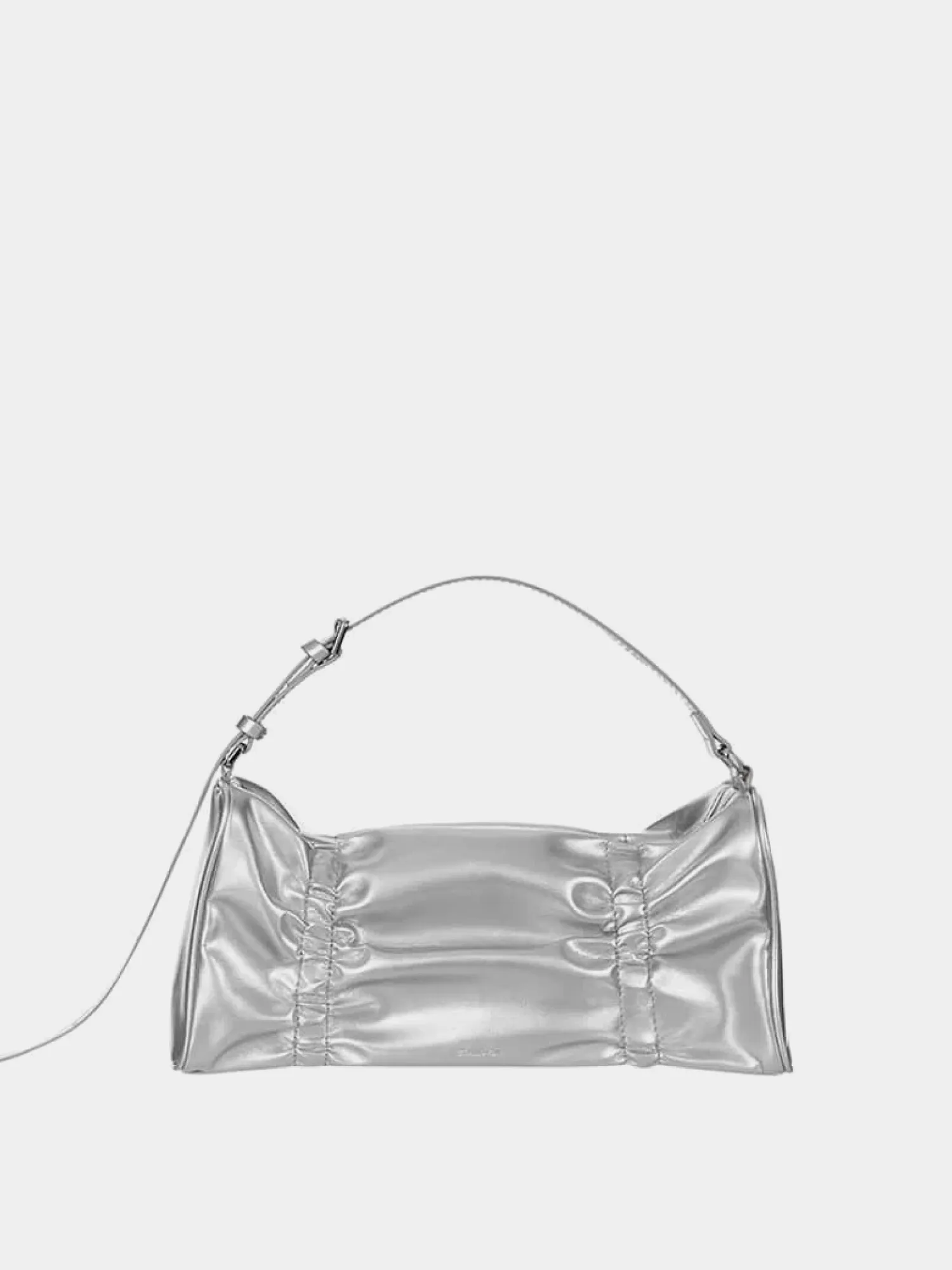 Женская сумка STAND OIL Pleats Silver