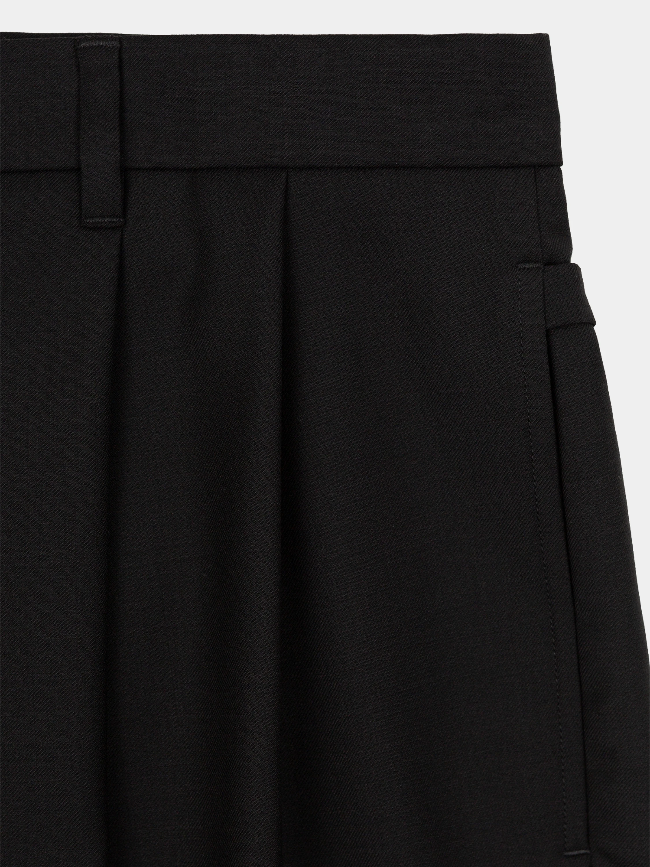Шорты BROWNYARD Wool Half Pants Black