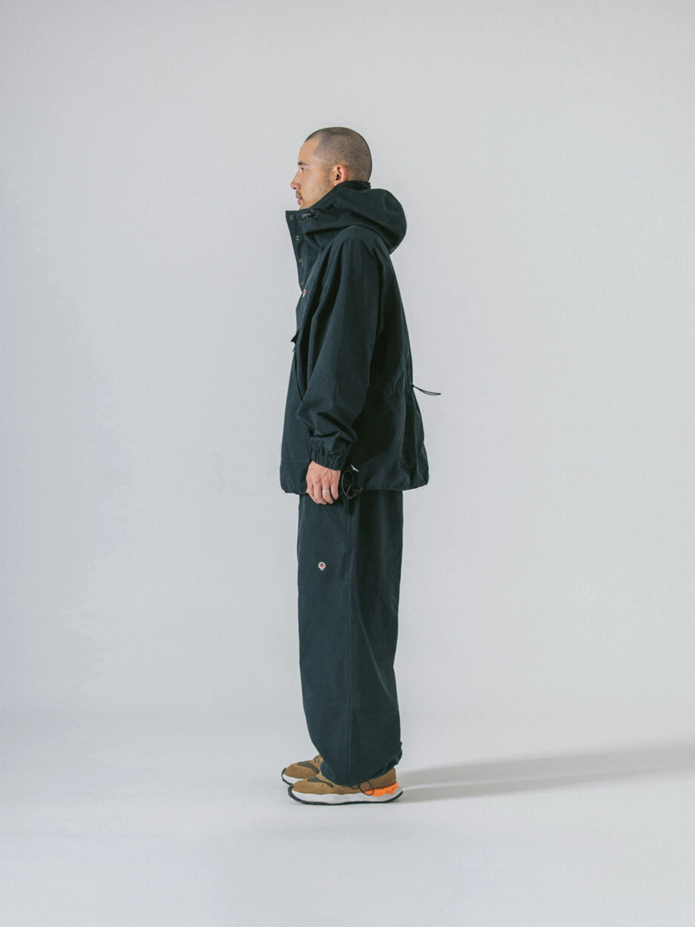 Брюки ANGLAN Advance Wappen String Panel Pants Forest Green