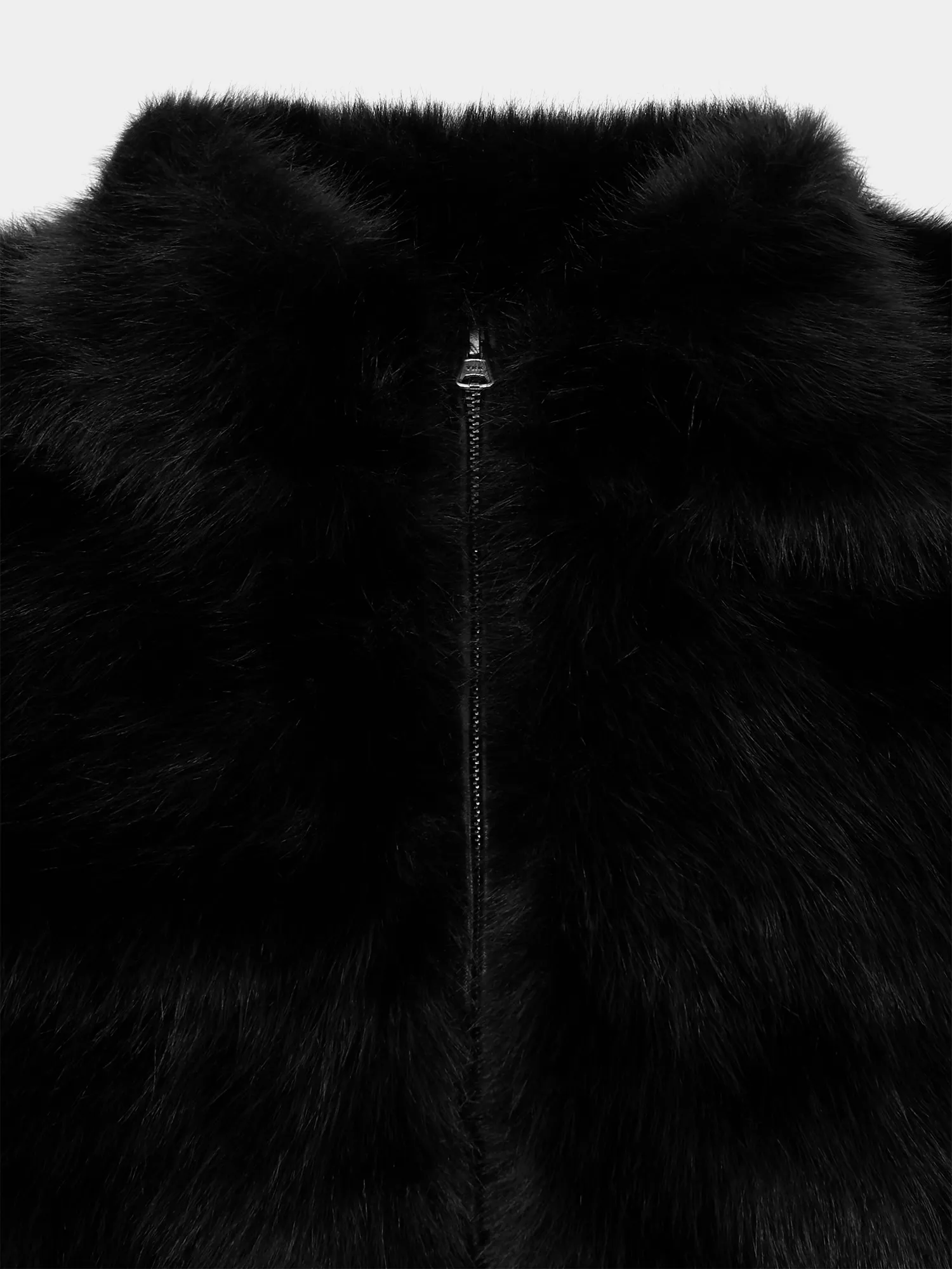Женская шуба MARRKNULL Hooded Fur Black
