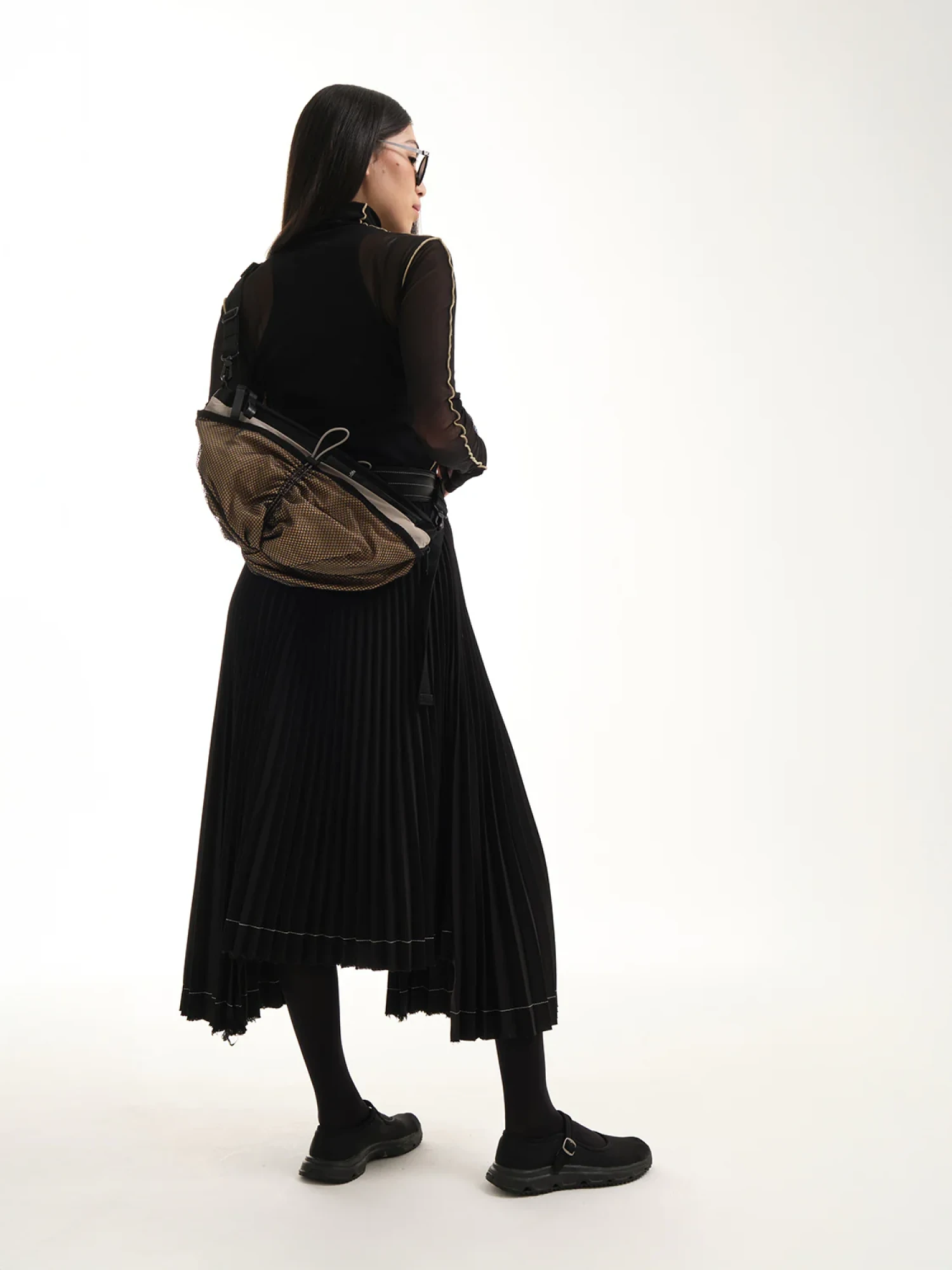 Сумка COTE&CIEL Orne Smooth Light Grey & Sand