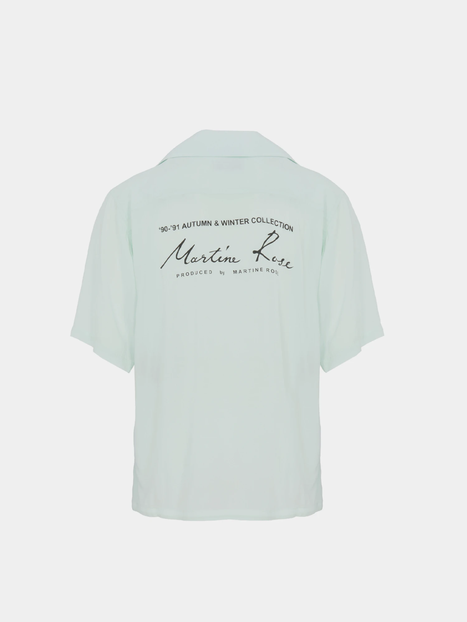 Рубашка Martine Rose Hawaiian Shirt Green