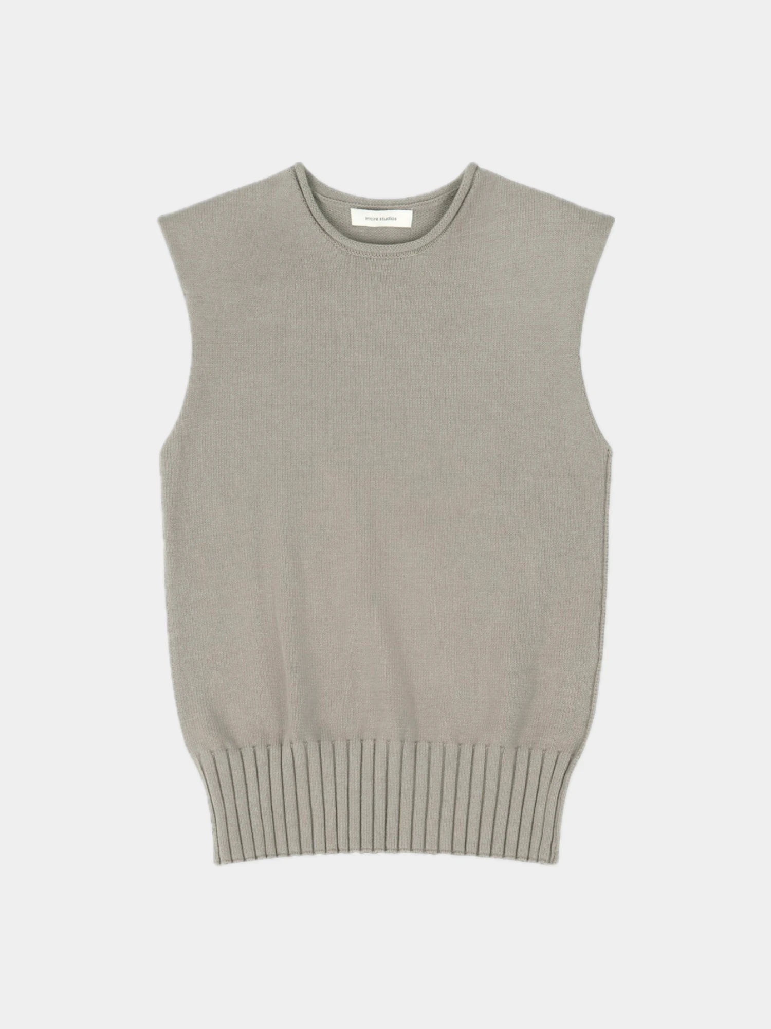 Жилет entire studios Burns Knit Middle Grey