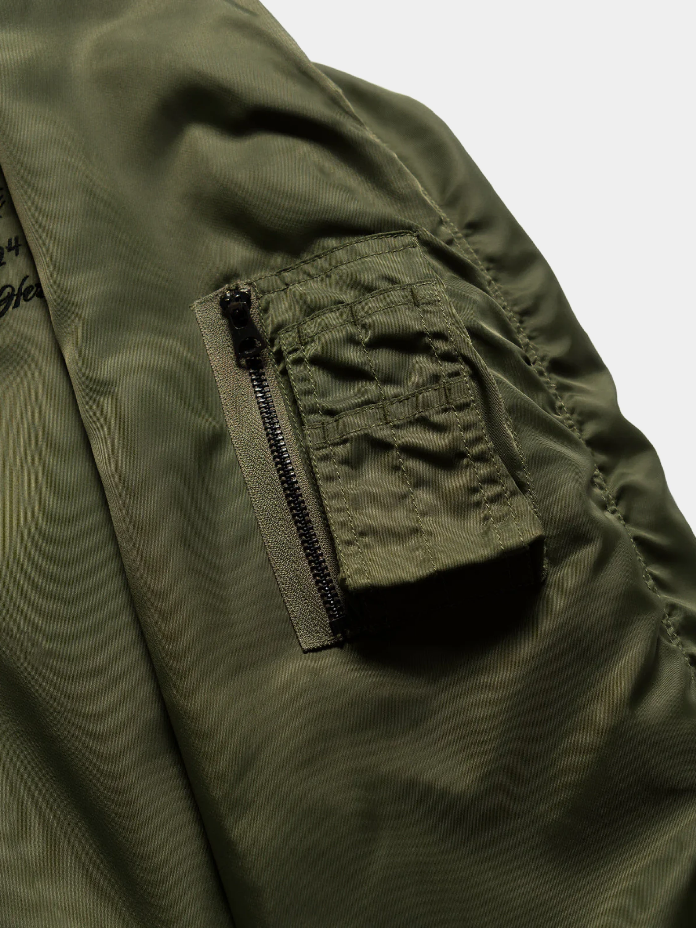 Бомбер MAHARISHI 5247 Tour Dragon Map MA1 Olive