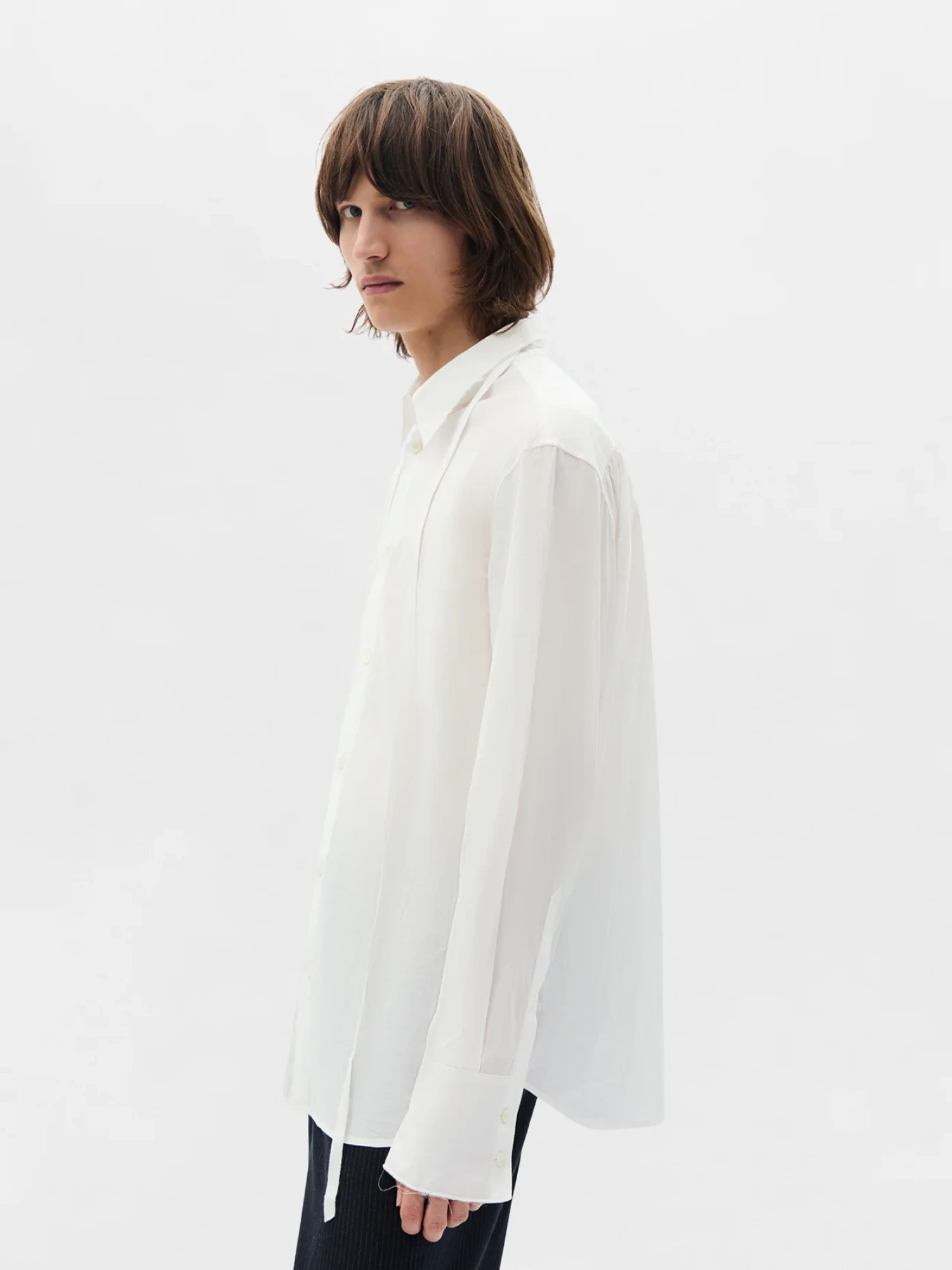 Рубашка Ann Demeulemeester Elgar Natural White