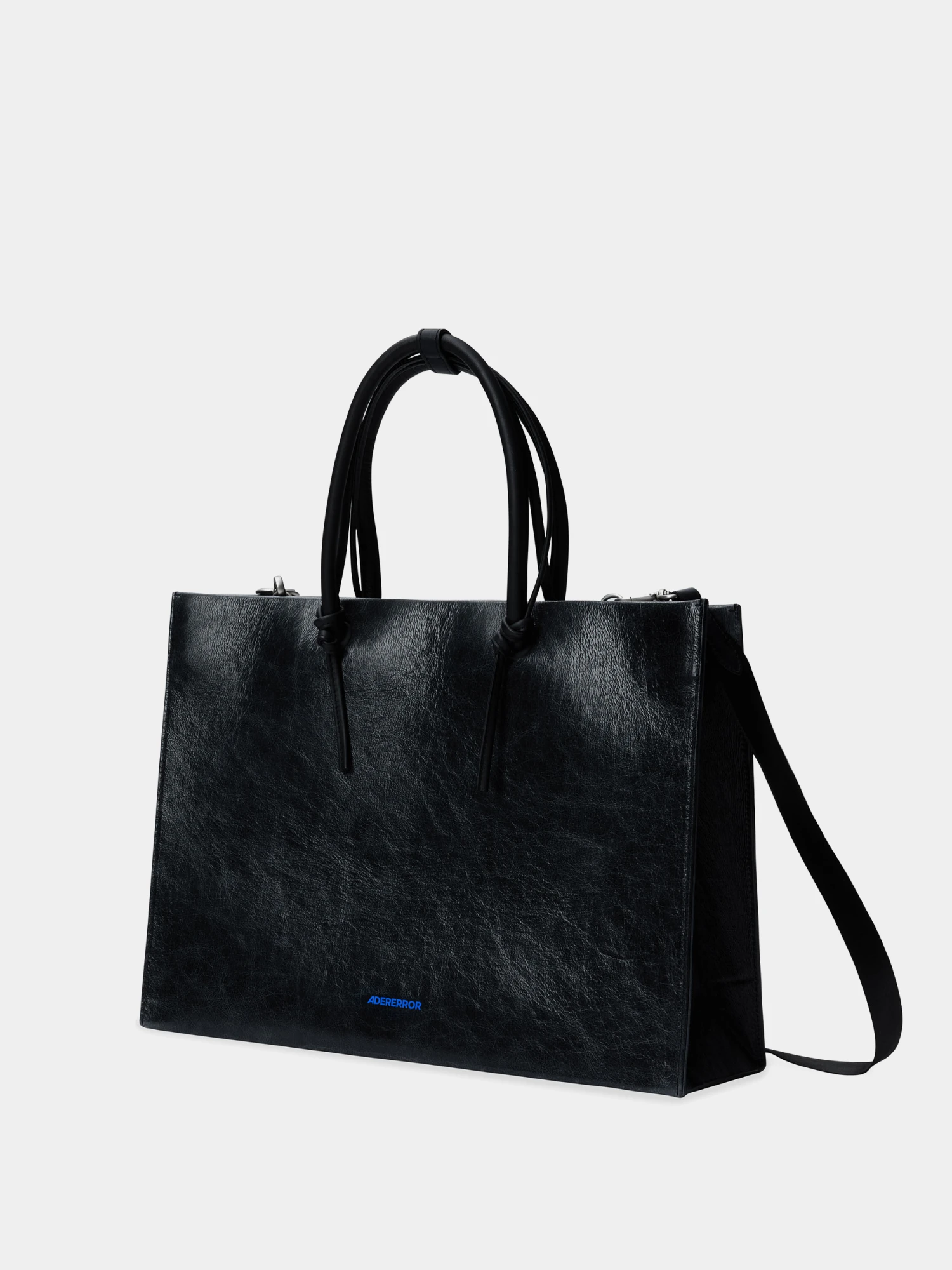 Сумка-тоут ADERERROR Wide Cracked Black