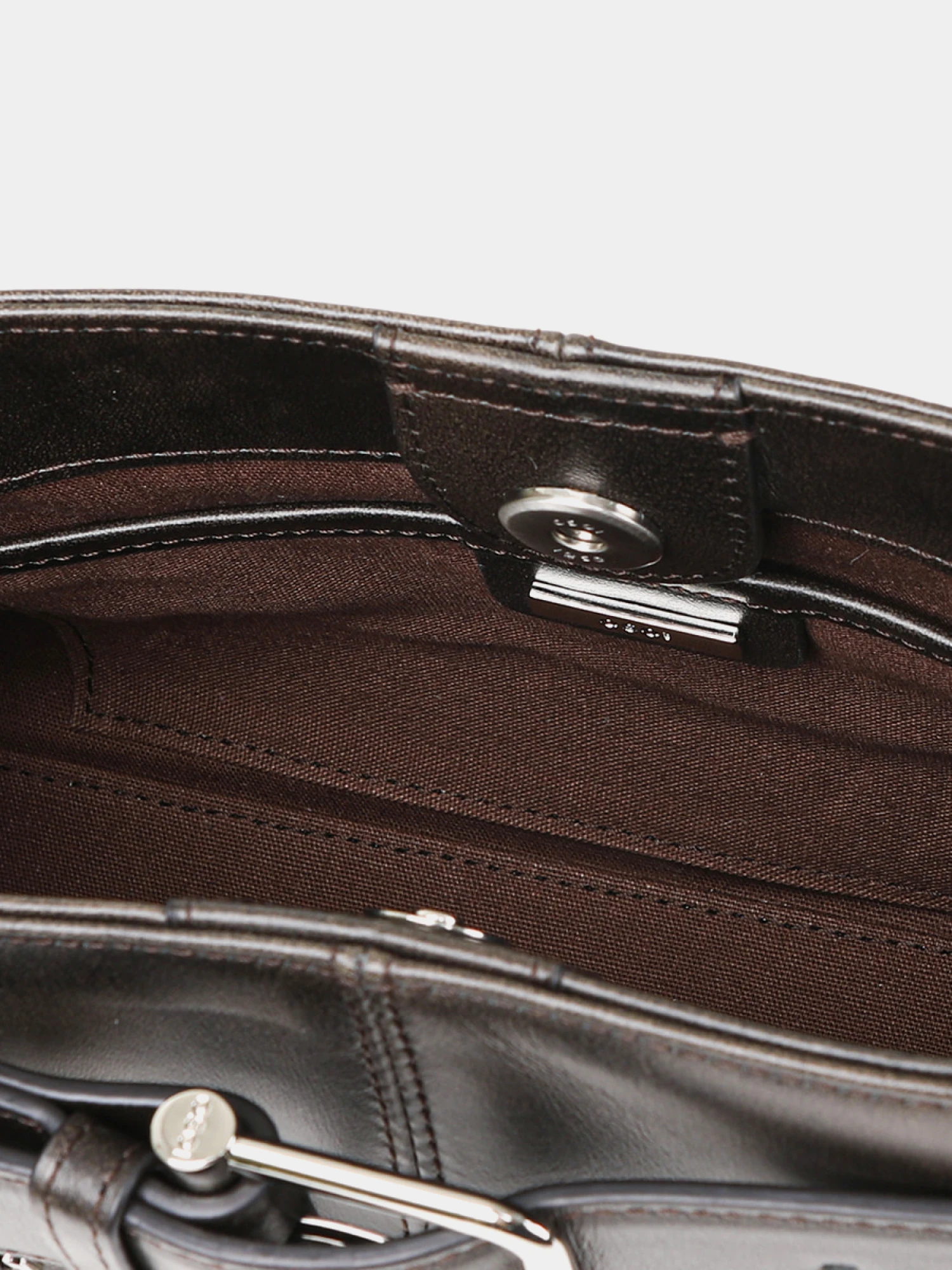 Сумка OSOI Shoulder Brocle Mini Stain Brown