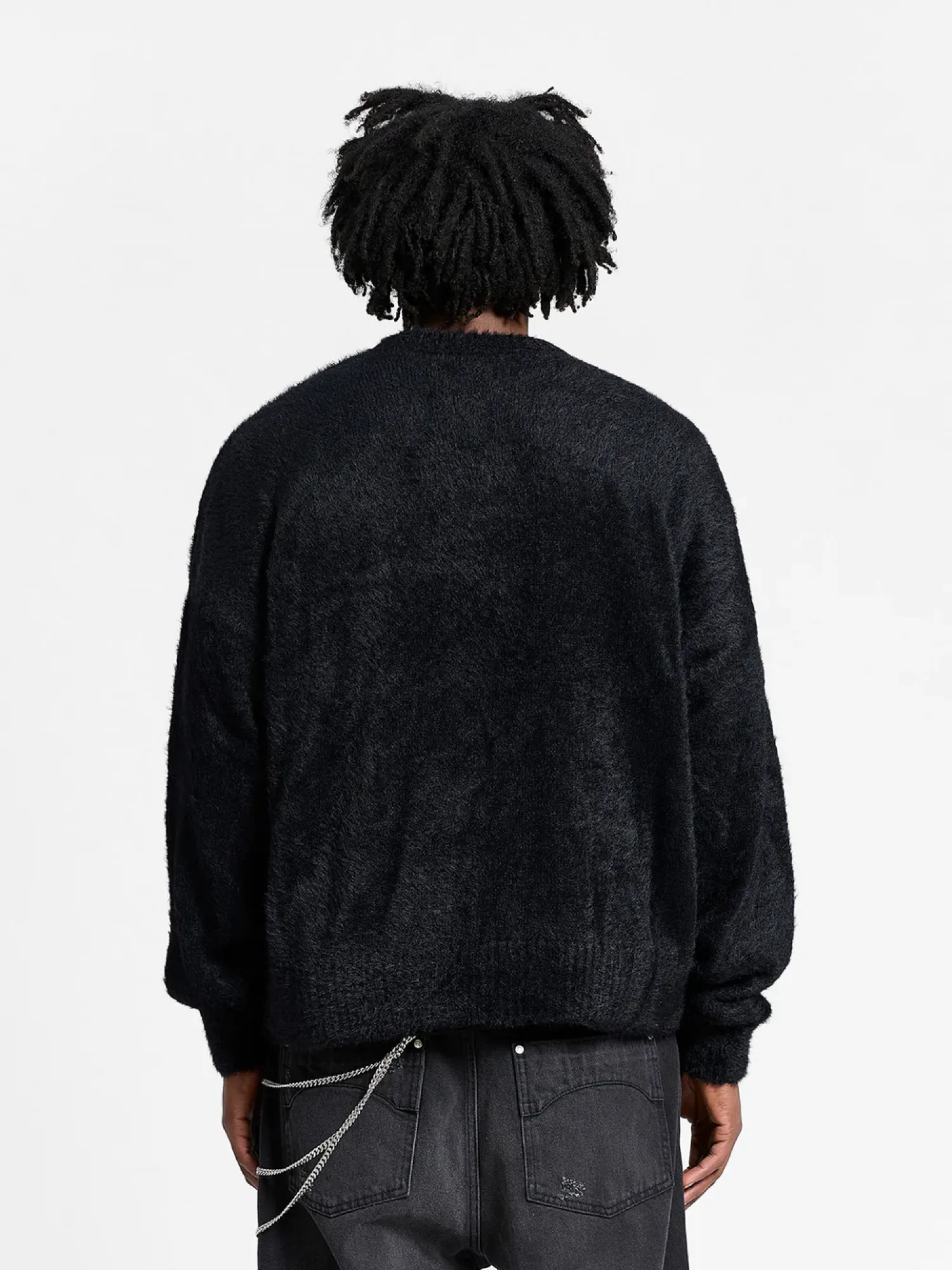 Свитер RETERNITY Essential Furry Knit Black