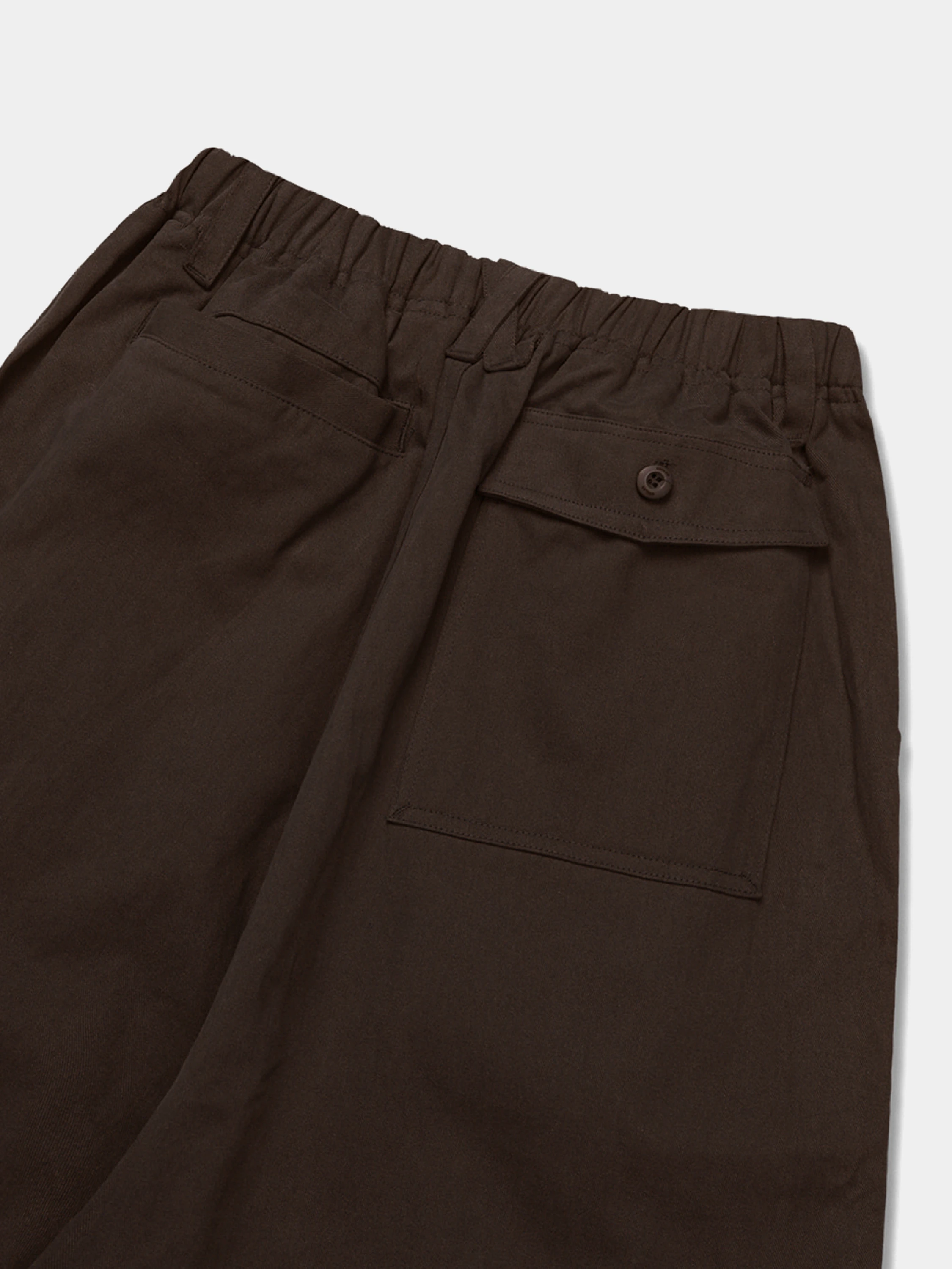 Брюки ANGLAN Lazy Twill Balloon Pants Brown