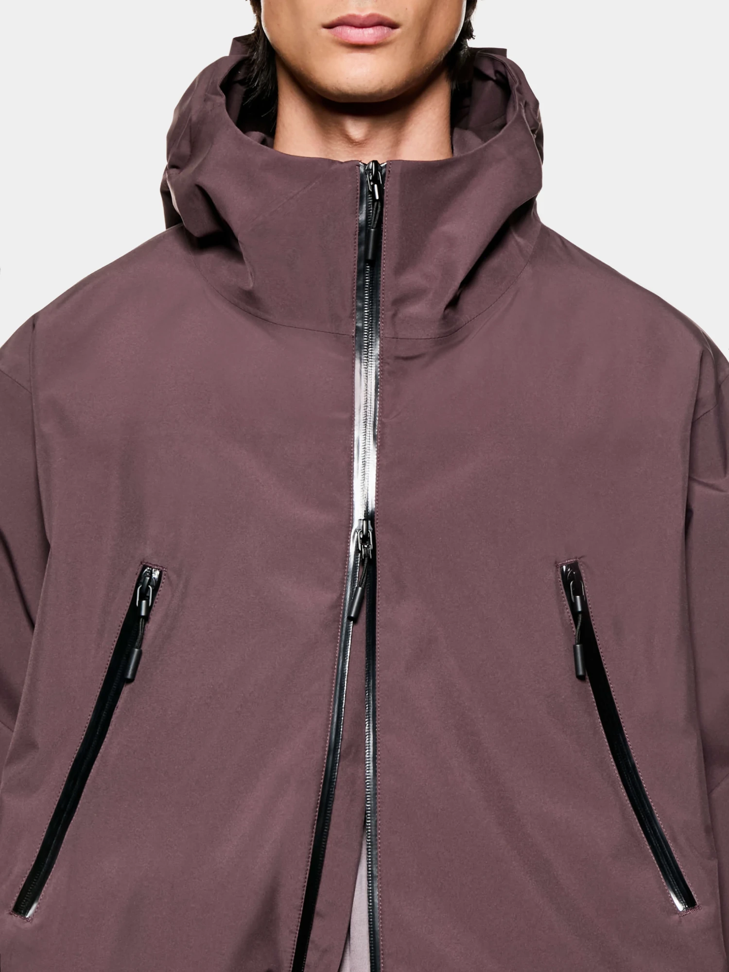 Ветровка MKI MIYUKI ZOKU V3 Shell Hodded Raisin