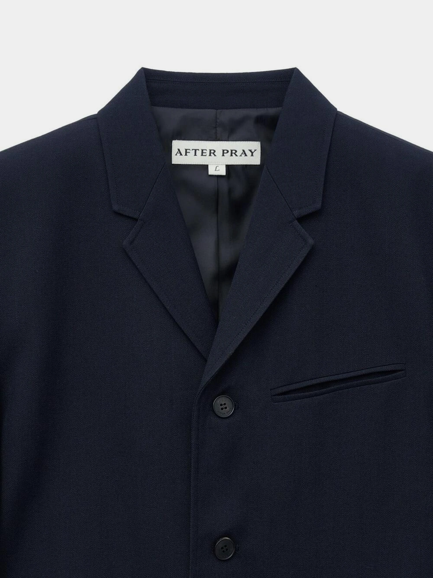 Пиджак AFTER PRAY Kruger Wool Navy