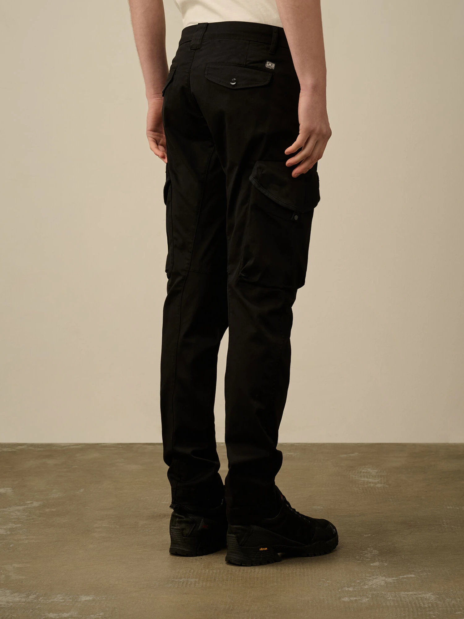 Брюки C.P. Company Stretch Sateen Utility Black