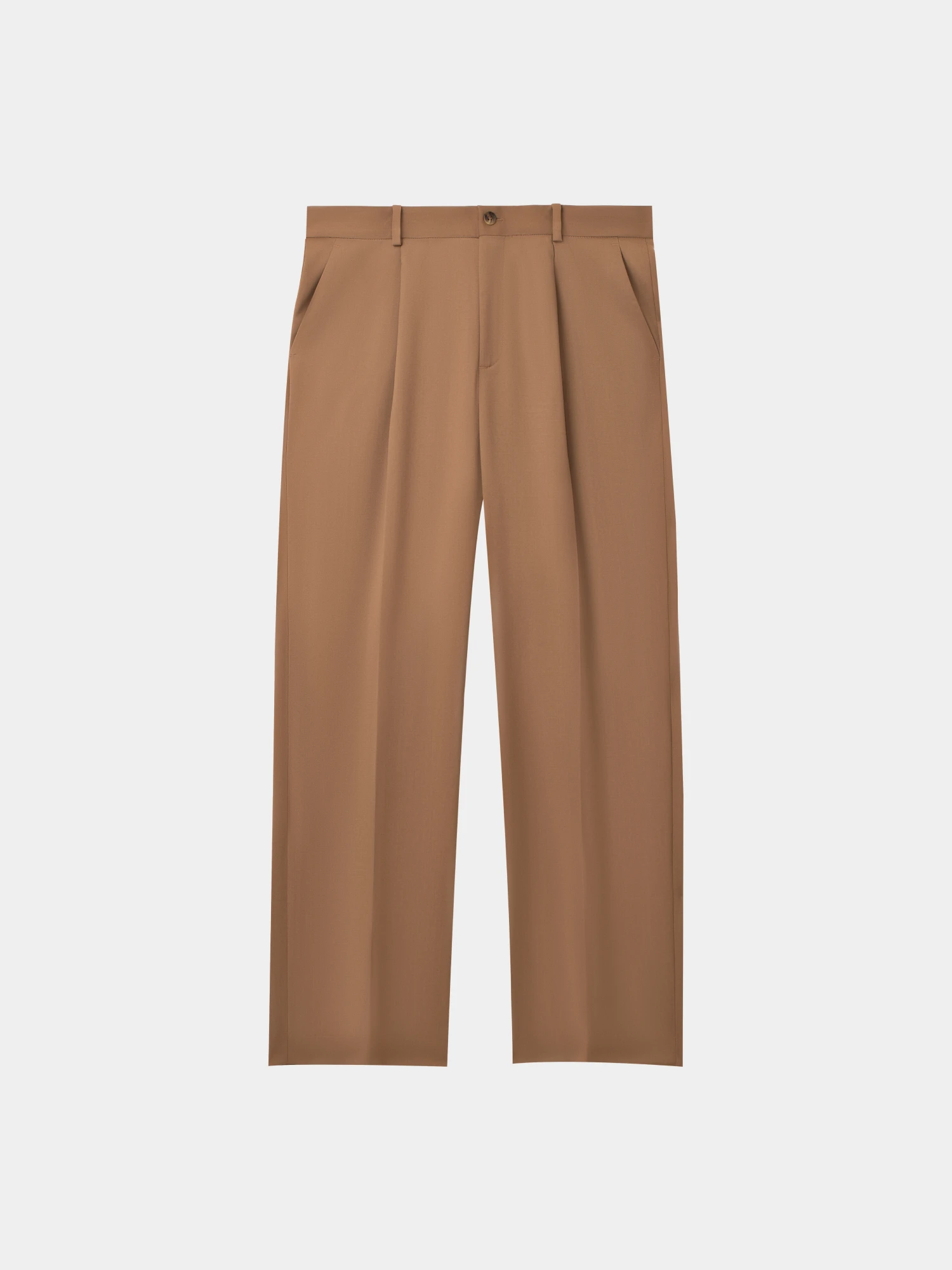 Брюки Han Kjøbenhavn Boxy Suit Trousers Light Brown