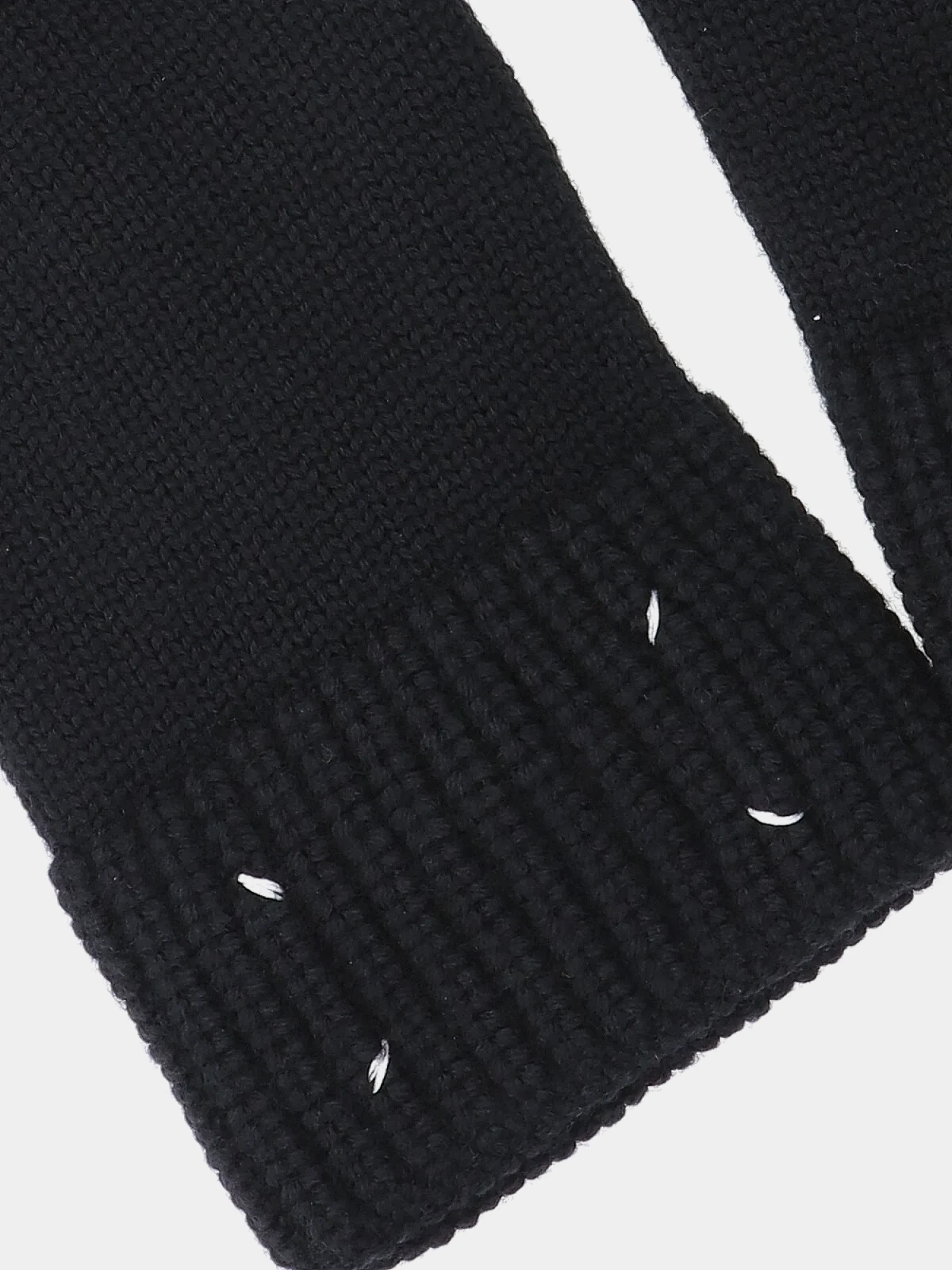 Перчатки Maison Margiela Wool Stitches Black
