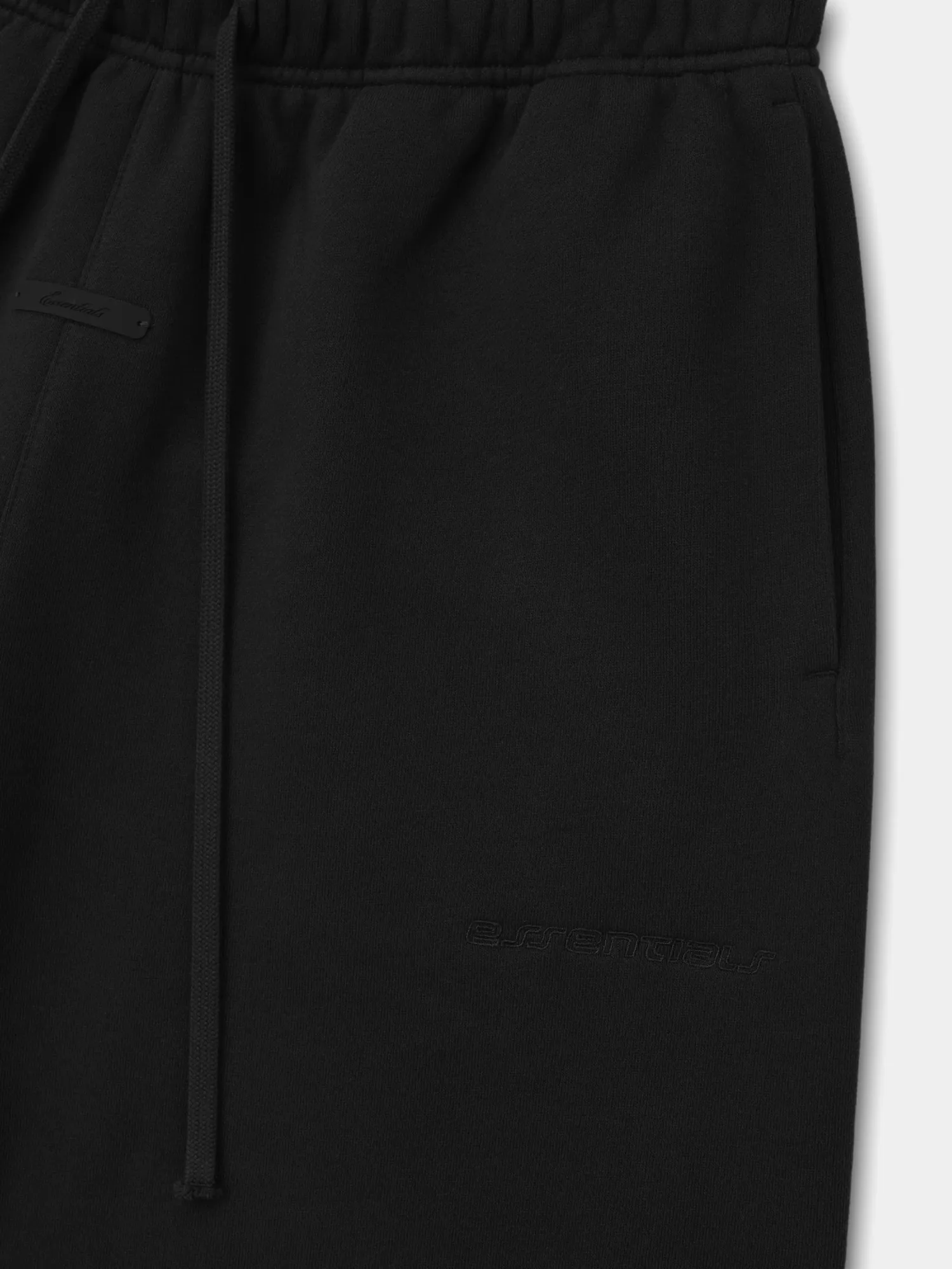 Шорты Fear of God ESSENTIALS Suede Signature Black