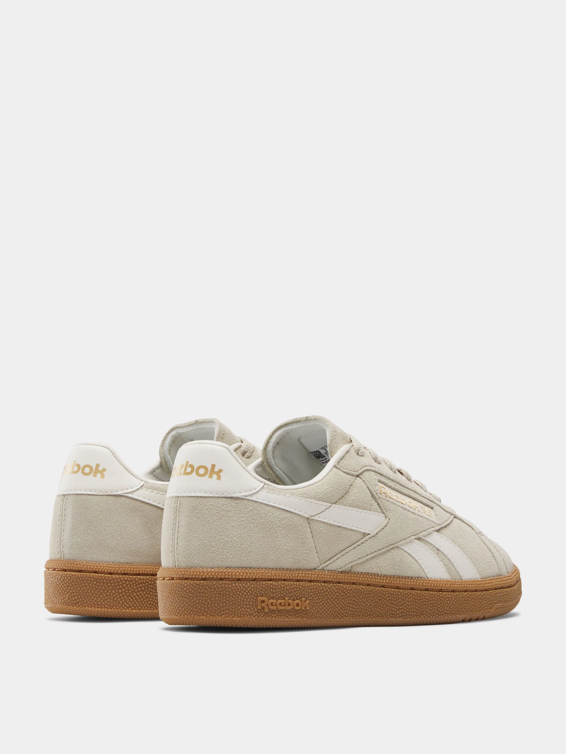 Женские кеды Reebok Club C Grounds Beige/Gum