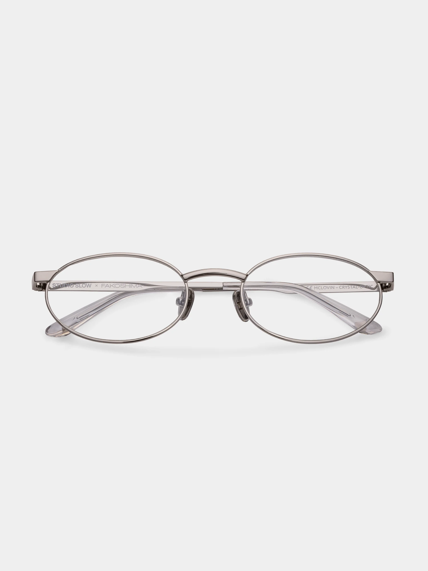 Очки Studio Slow X FAKOSHIMA McLovin Silver Clear
