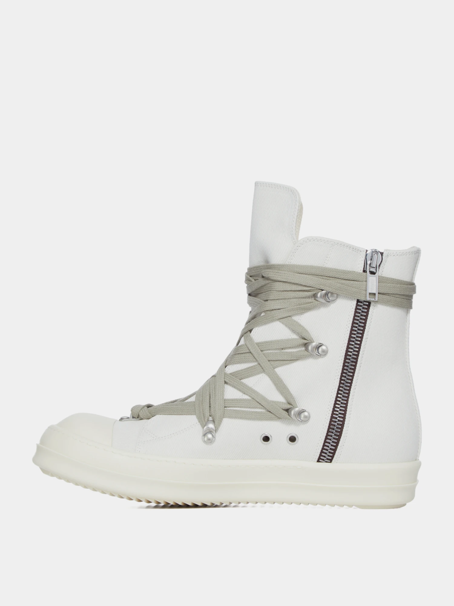 Кеды RICK OWENS DRKSHDW Megalace Denim Cream/Milk