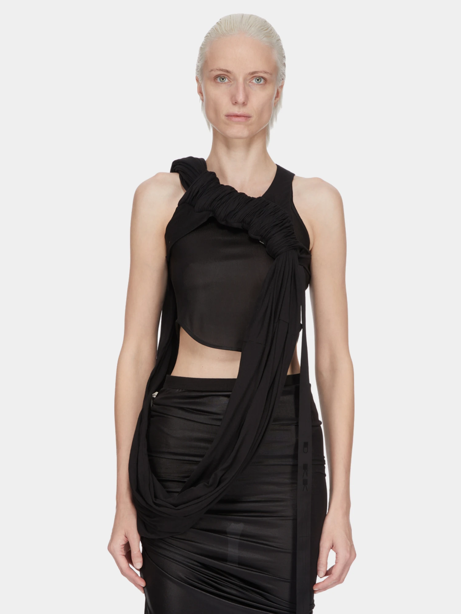 Женский топ RICK OWENS DRKSHDW Harness Black