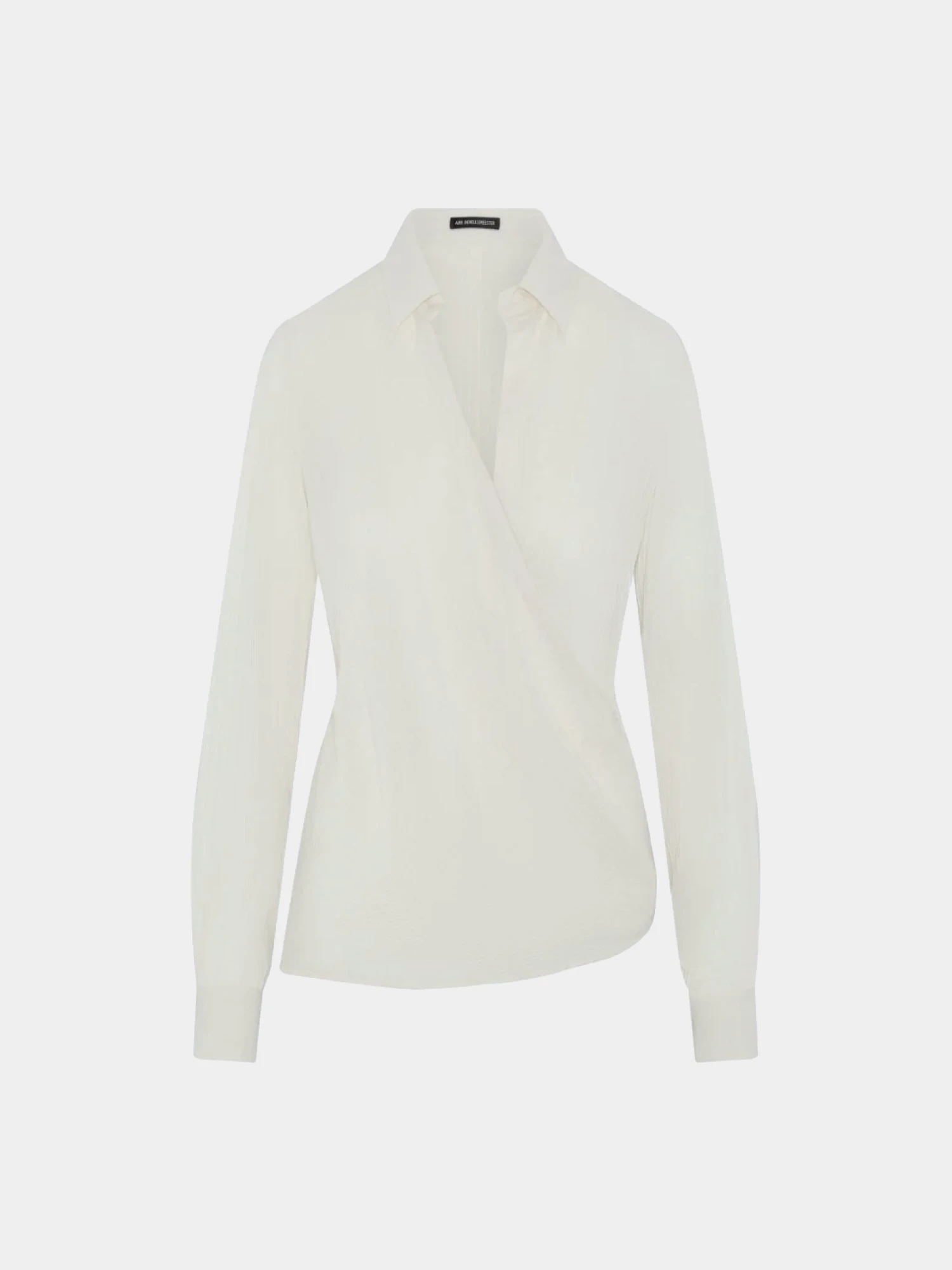 Женская рубашка Ann Demeulemeester Alba Asymmetric Chalk