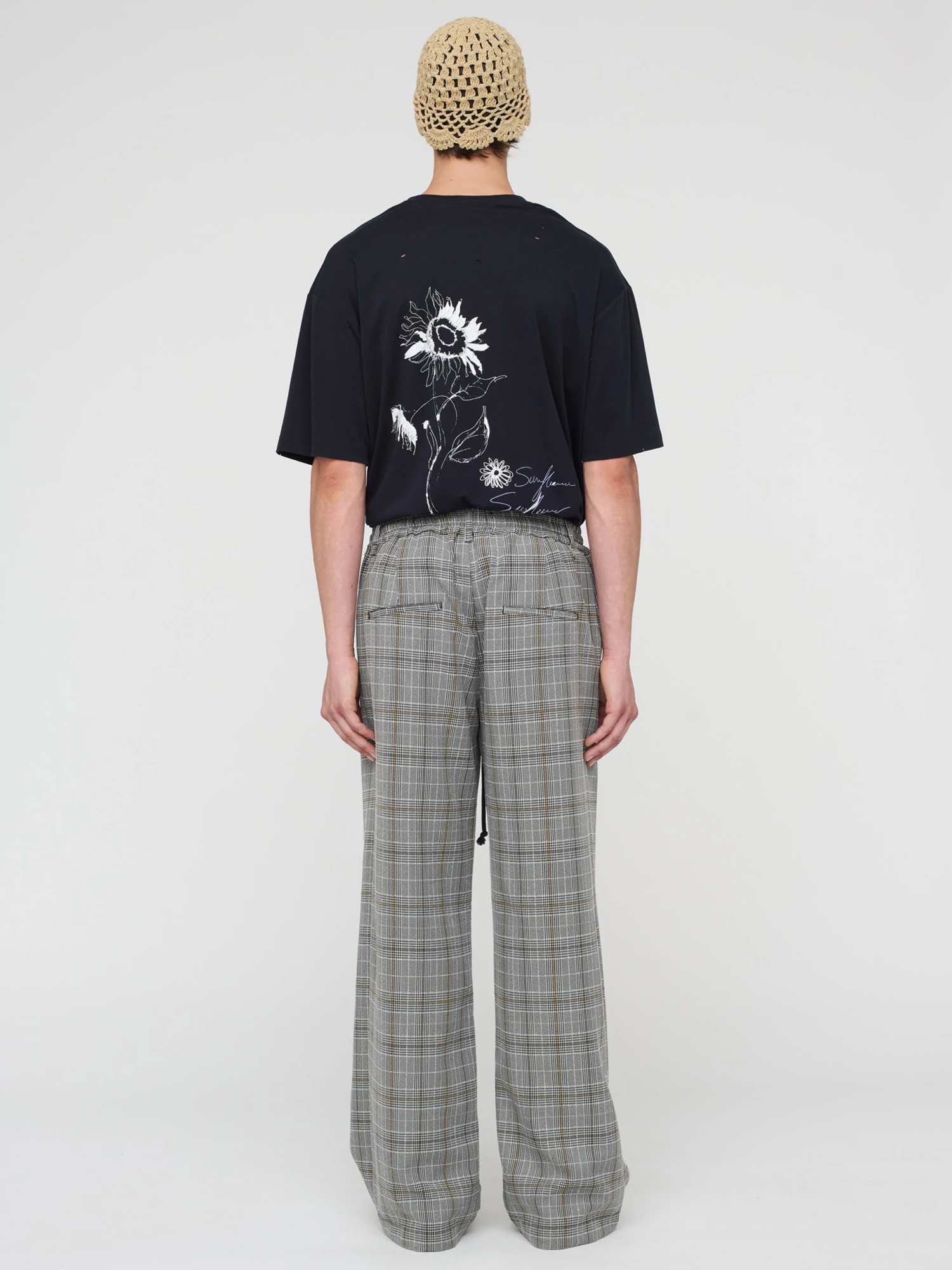 Брюки Song for the Mute Relaxed Lounge Vintage Check Grey