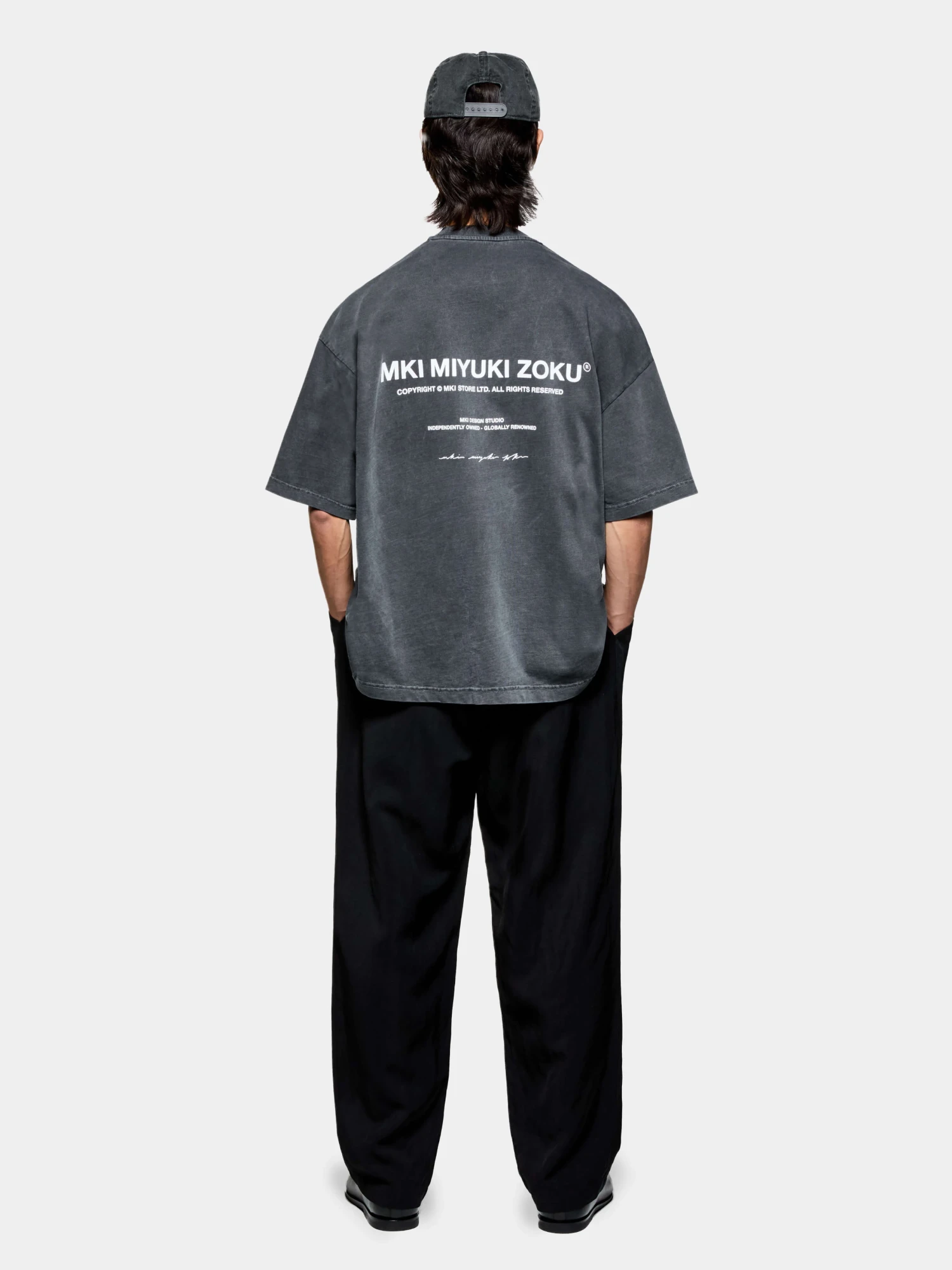 Футболка MKI MIYUKI ZOKU Design Studio Pigment Black