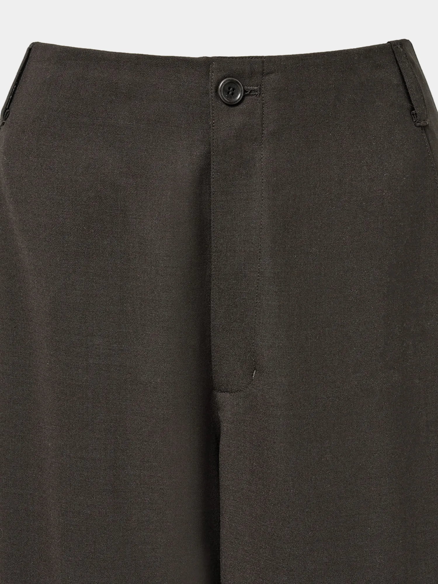 Брюки AMOMENTO Wool Wide Pants Dark Brown
