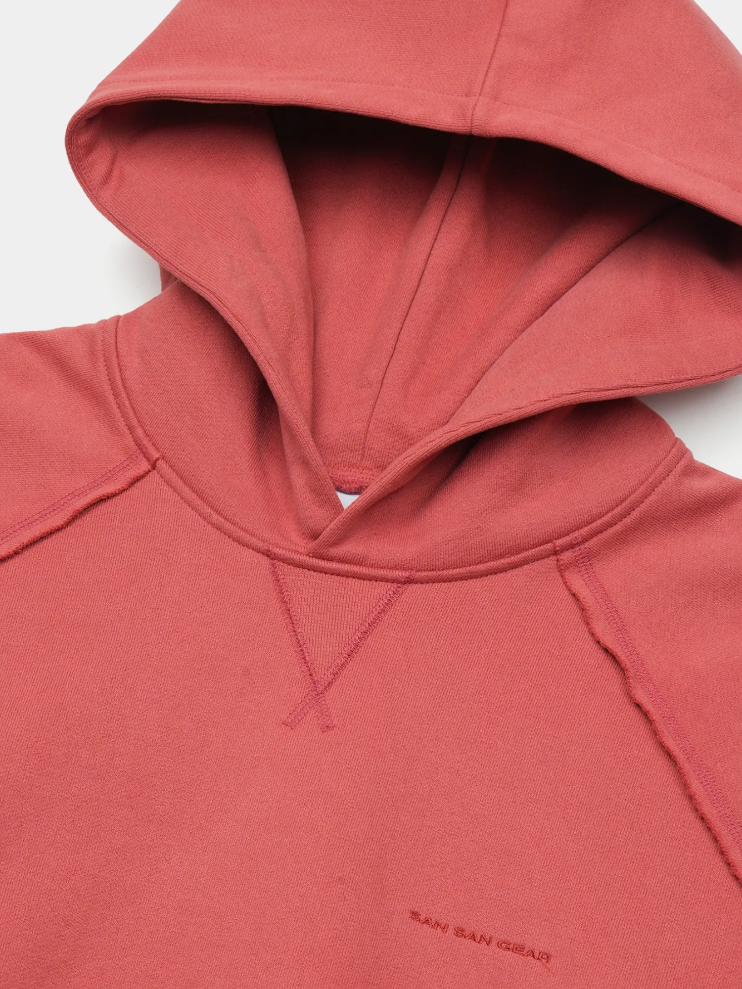 Худи SAN SAN GEAR Square Pocket Brick Red