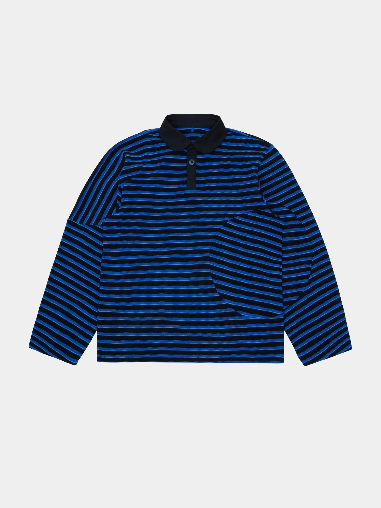 Поло ADERERROR Product. 29 Black/Blue