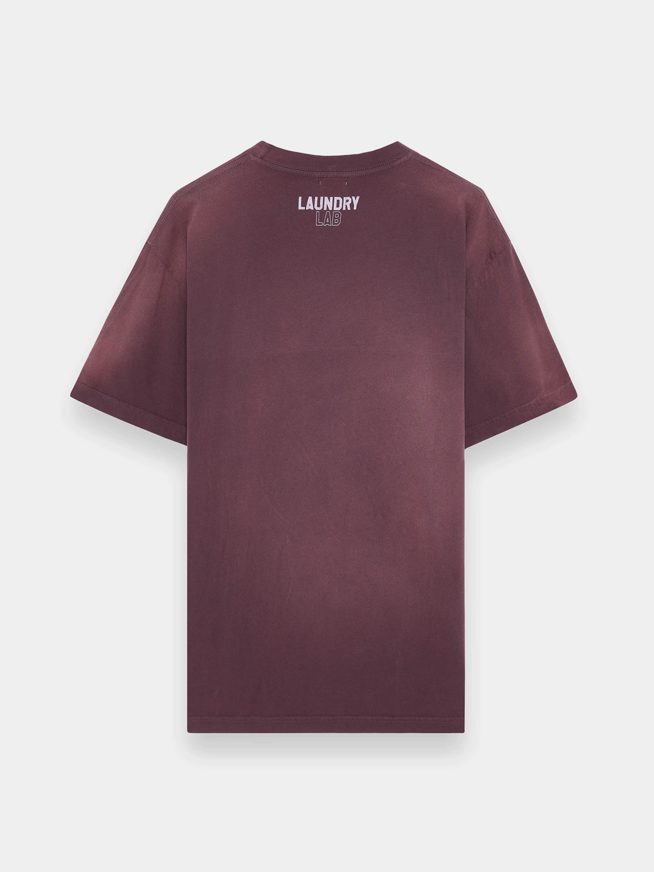 Футболка ALCHEMIST Laundry Lab T-Shirt 2 Black Plum