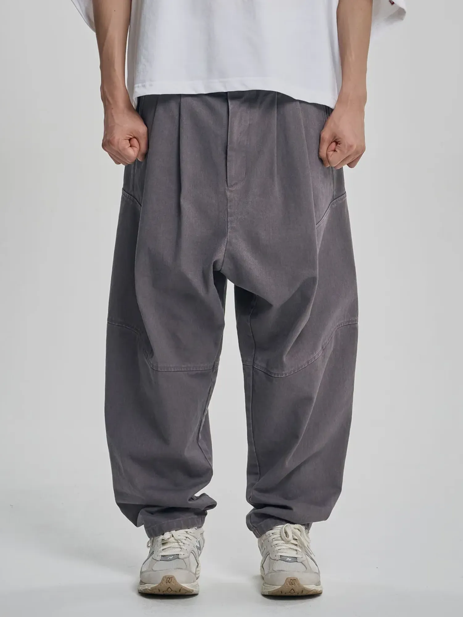 Брюки AJOBYAJO Cationic Washed Cotton Purple
