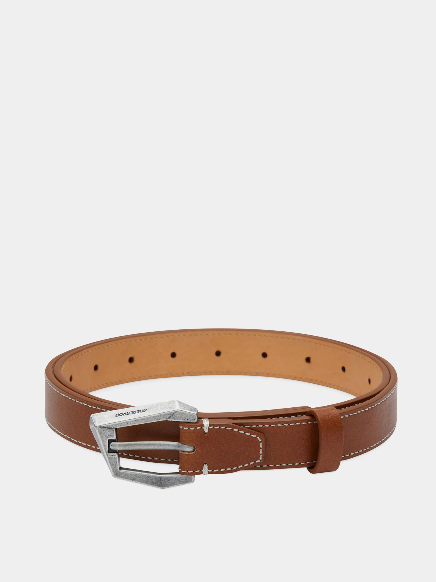 Ремень ADERERROR Fluic Label Belt Brown