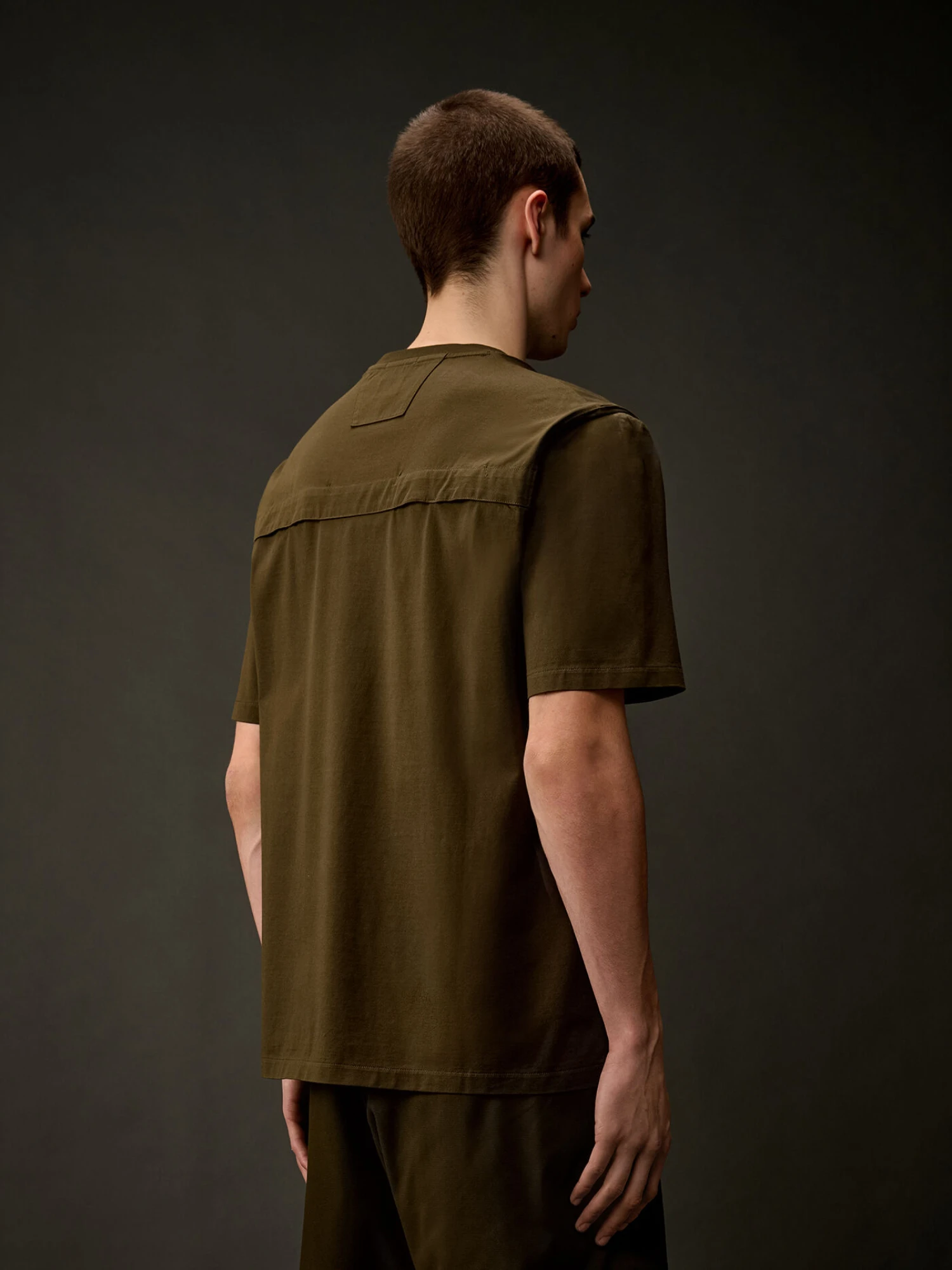 Футболка C.P. Company The Metropolis Series Mercerized Ivy Green
