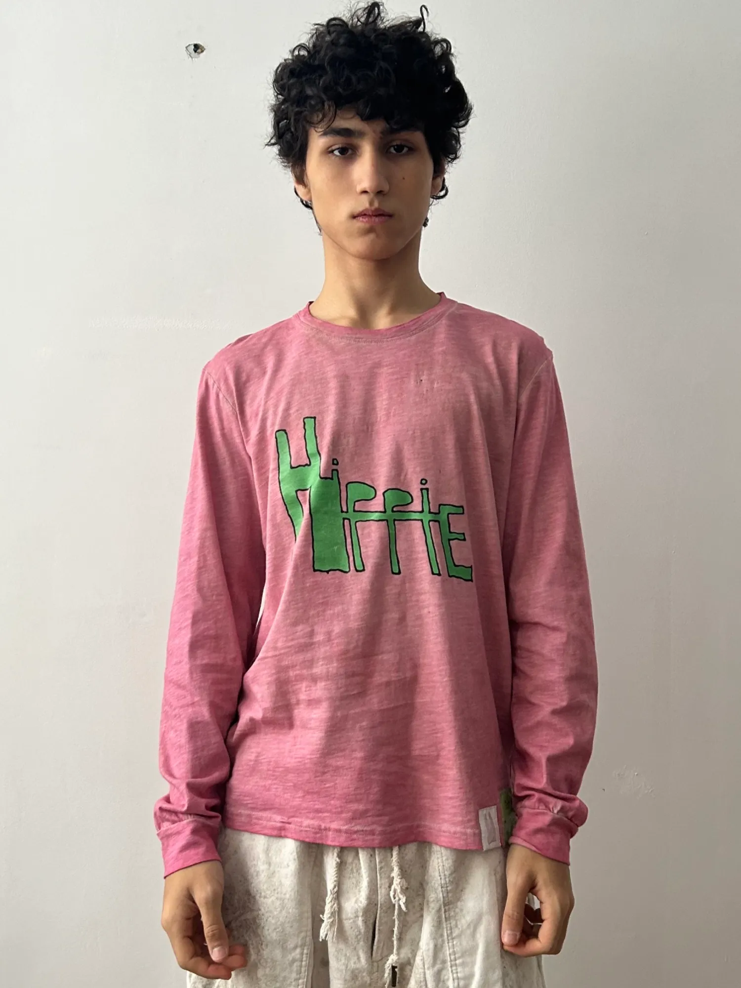 Лонгслив Siniy Vsadnik Hippie Pink