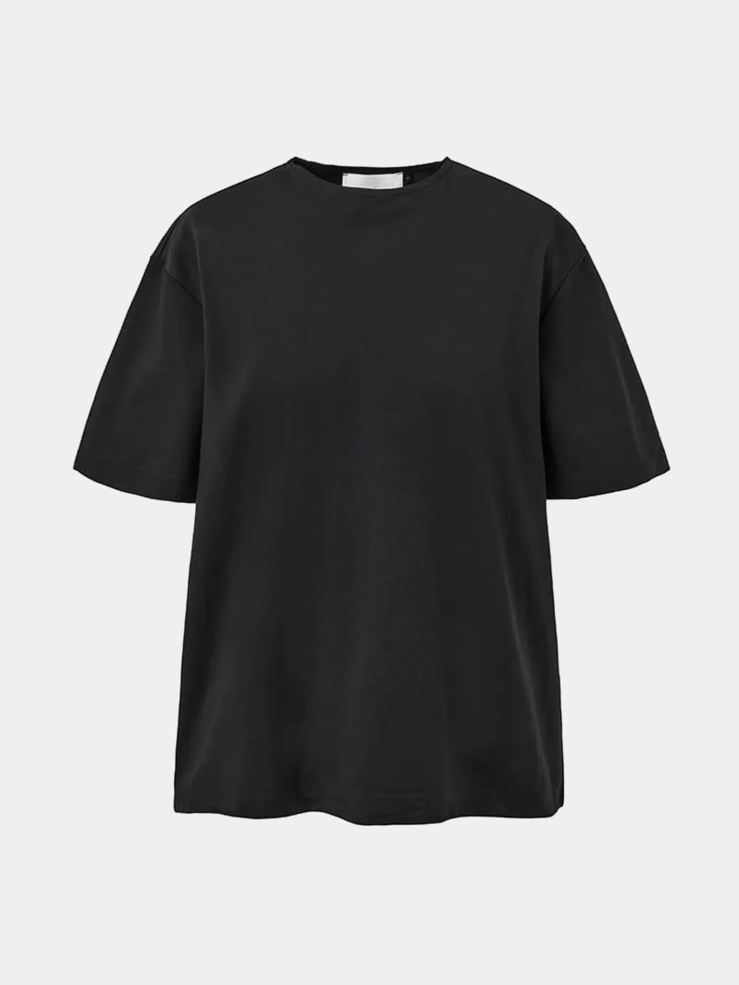 Футболка AMOMENTO Boat Neck T-Shirts Black