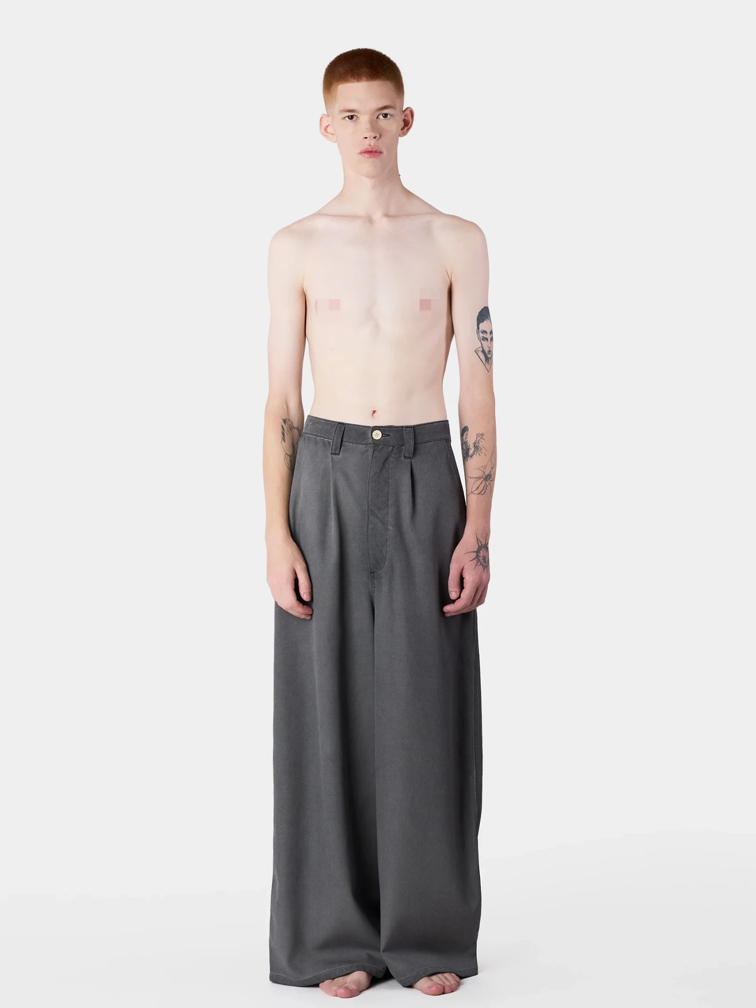 Брюки Sunnei Extra Over Pants Grey