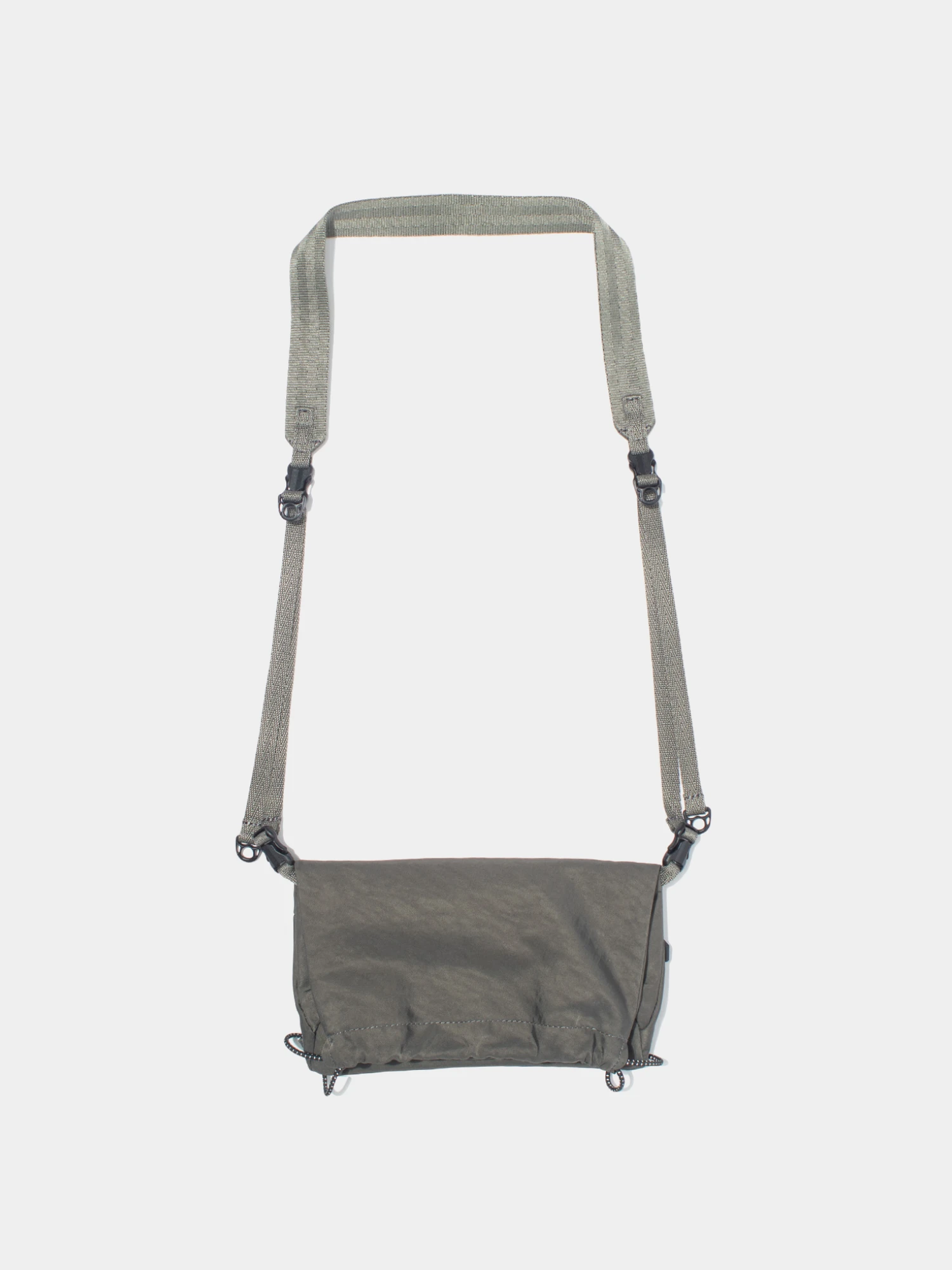 Сумка F/CE. Textured Twill Drawstring Sacoche Charcoal