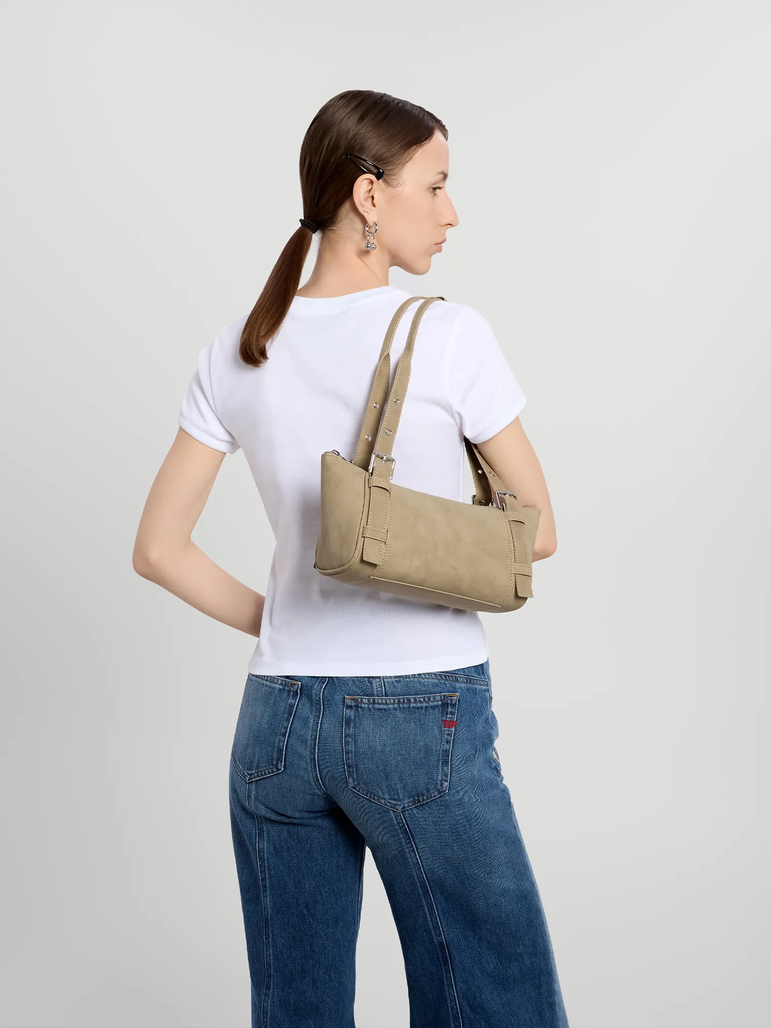 Женская сумка STAND OIL Boat Bag Taupe