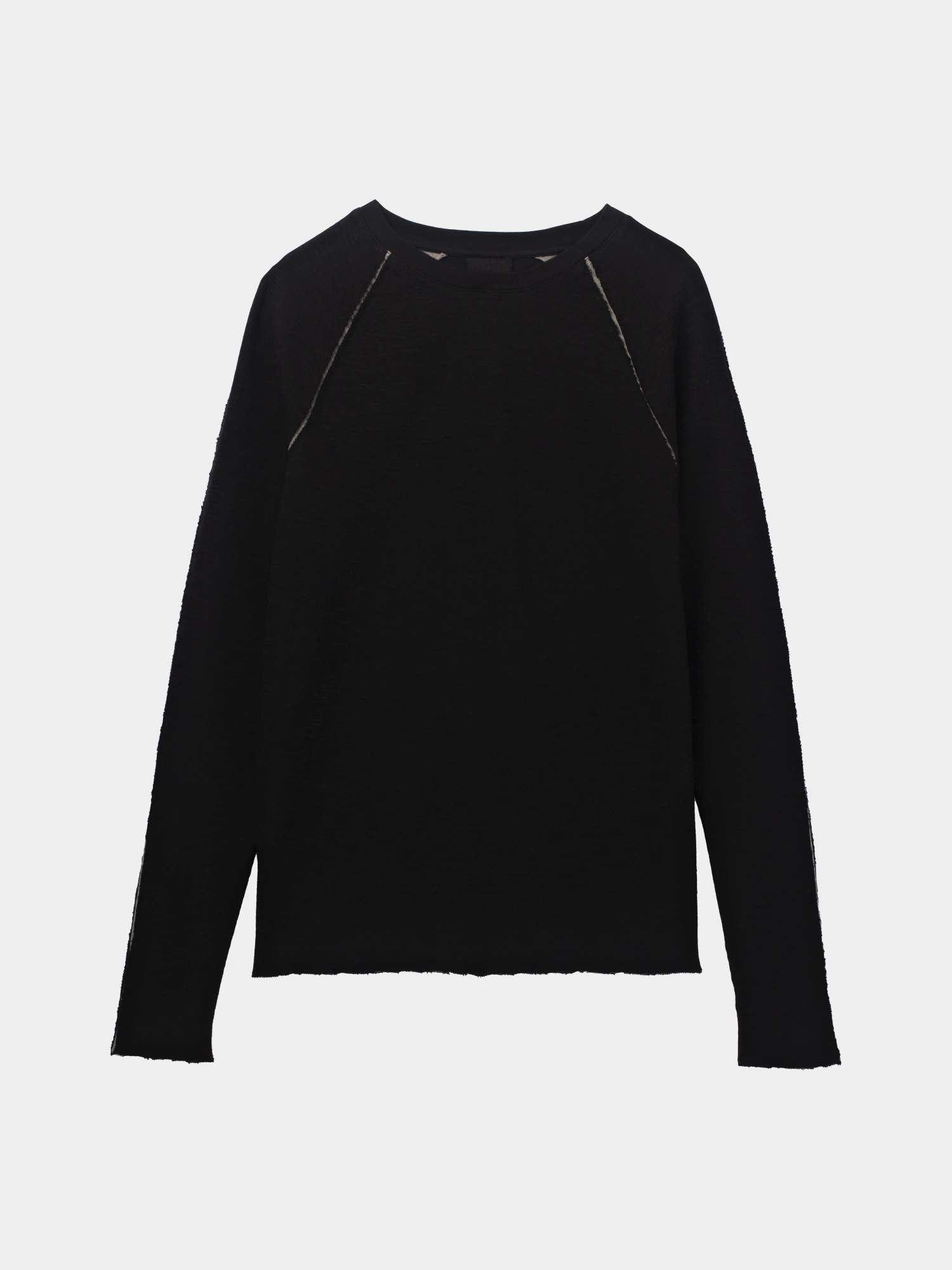 Лонгслив thom/krom M TS 833 Black